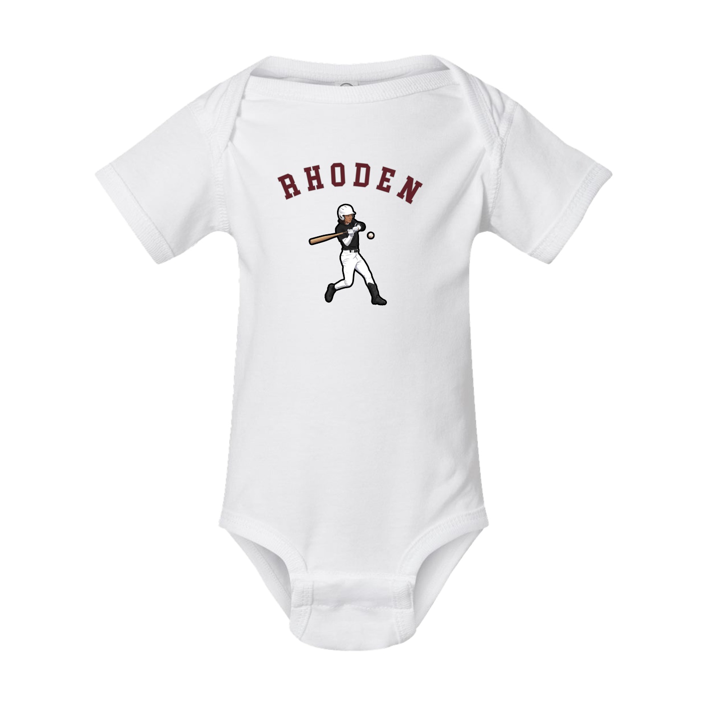 Baby Onesie — Shirsey Arch in White