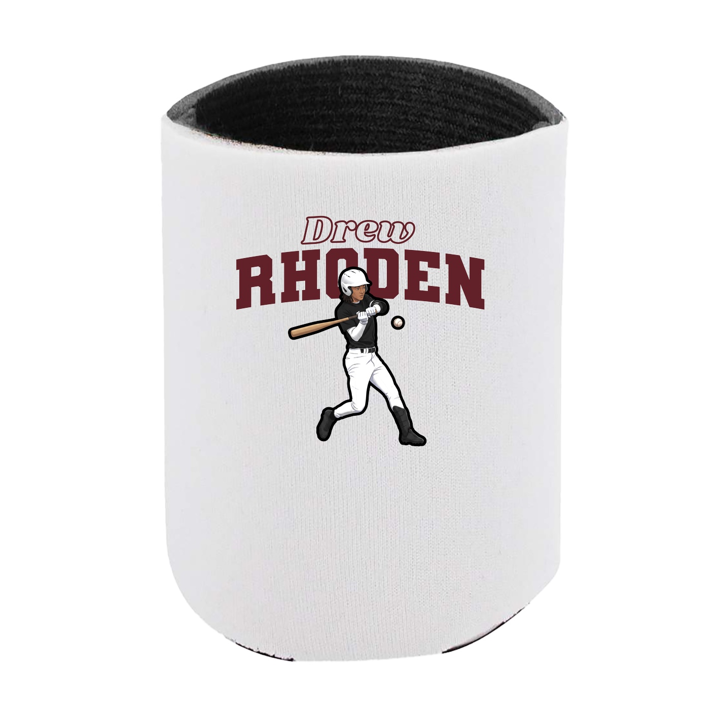 Can Holder — Name Arch in White