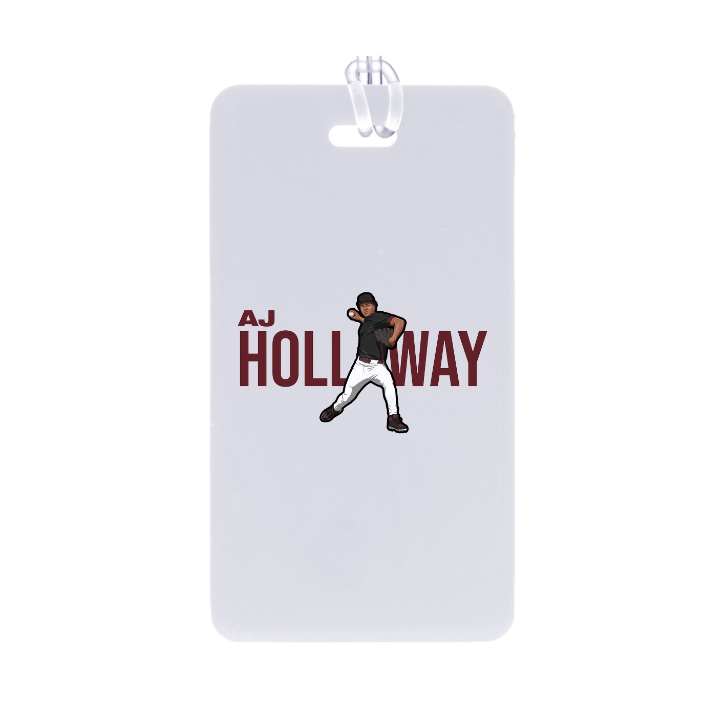 Bag Tag — Player Name in Classic