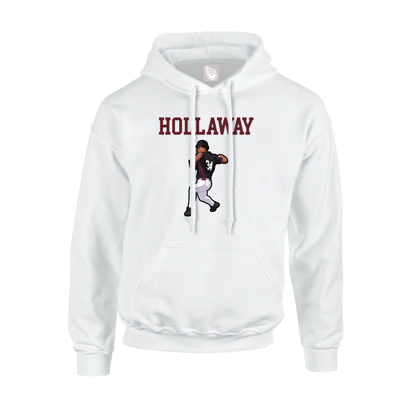 Youth Hoodie — Shirsey in White