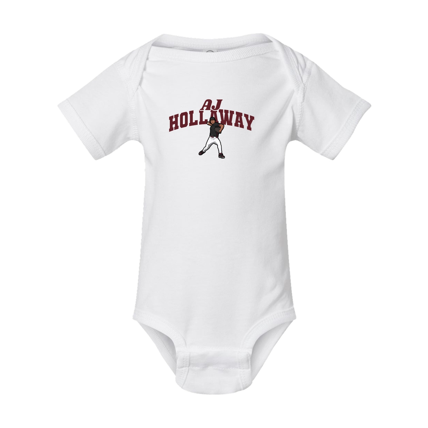 Baby Onesie — Signature Arch in White