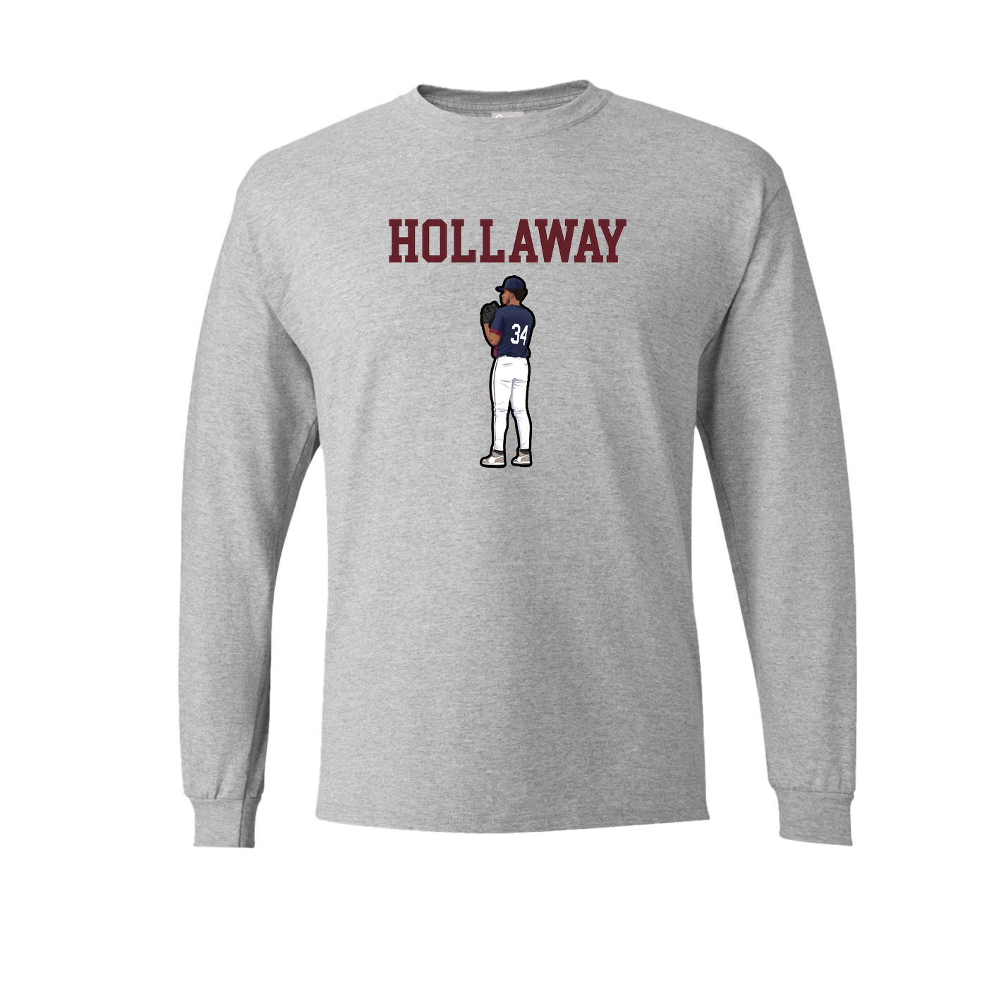 Long Sleeve Tee — Shirsey in Grey