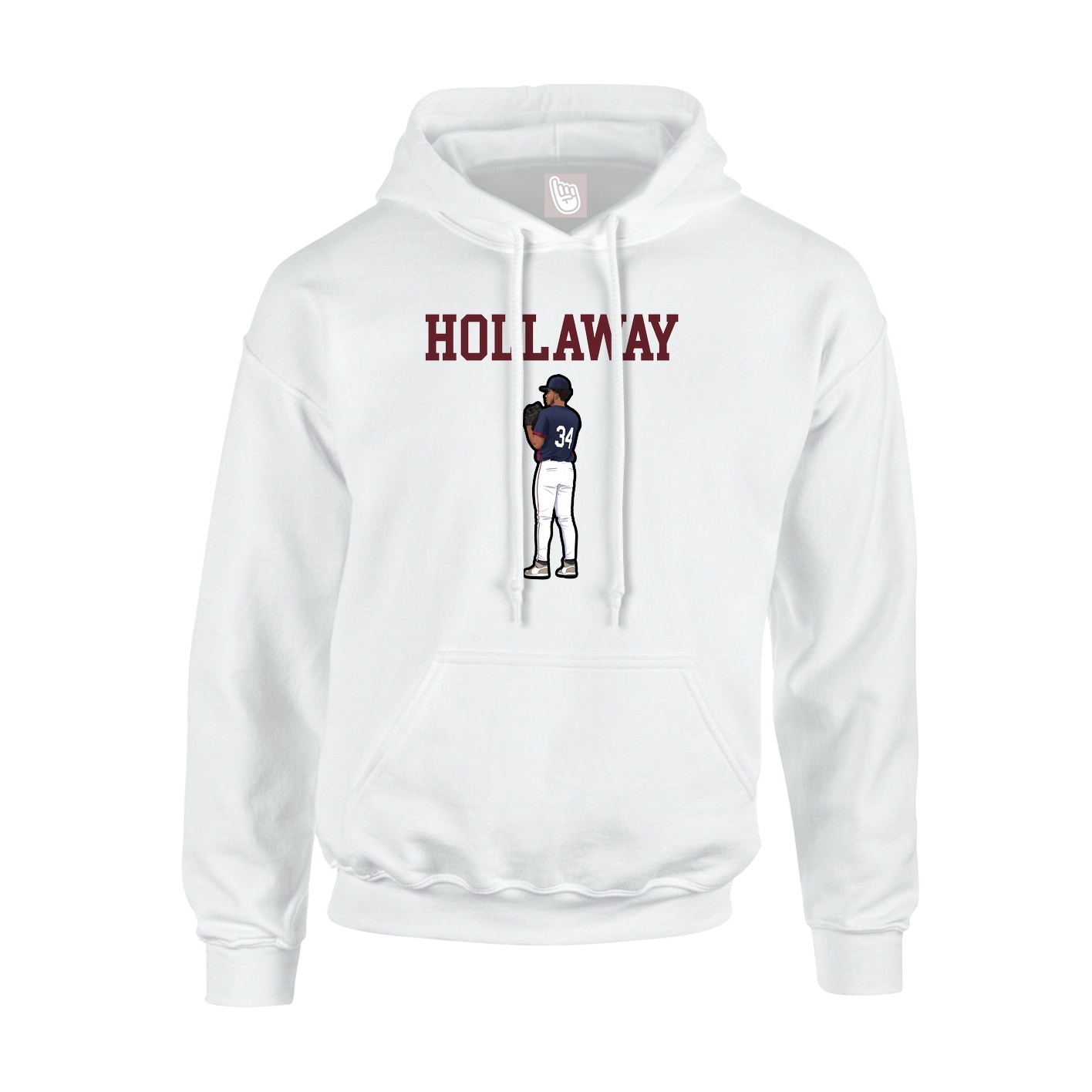 Hoodie — Shirsey in White