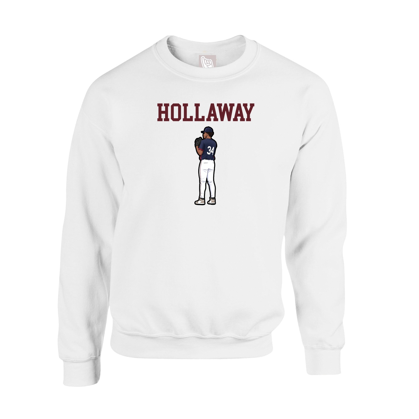 Fleece Crew — Shirsey in White