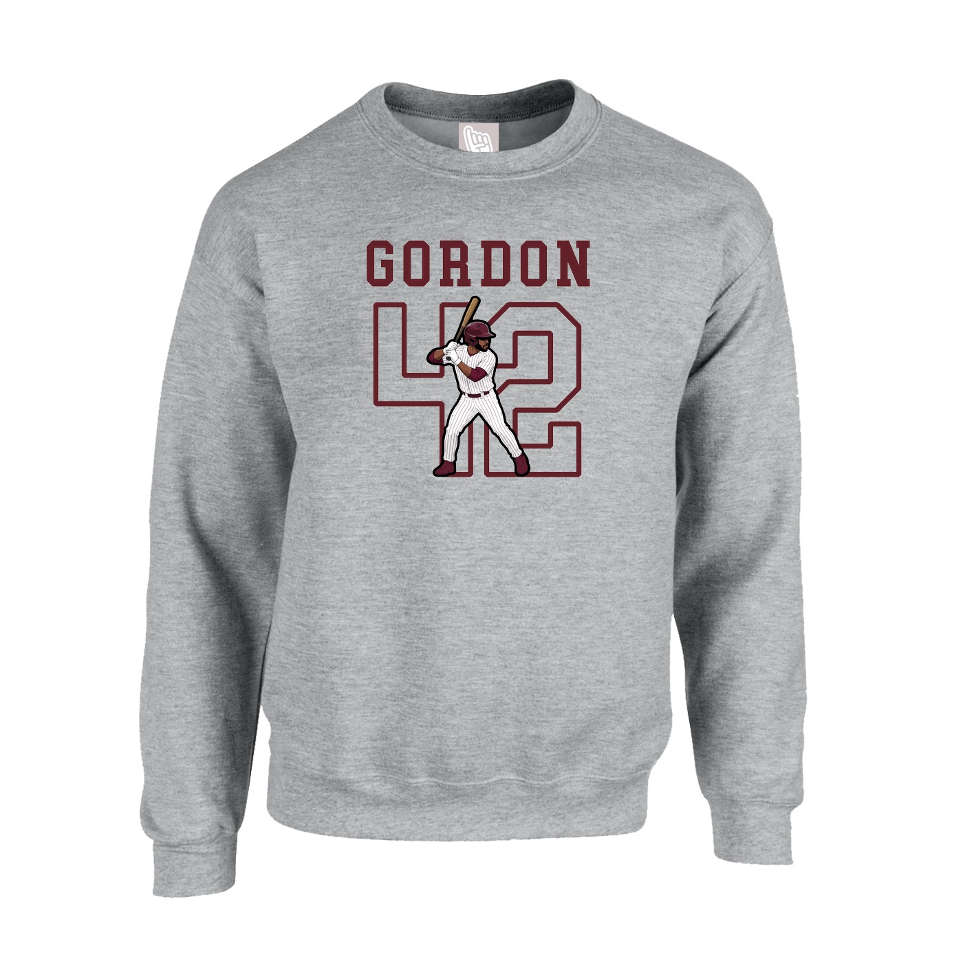 Fleece Crew — Shirsey in Grey