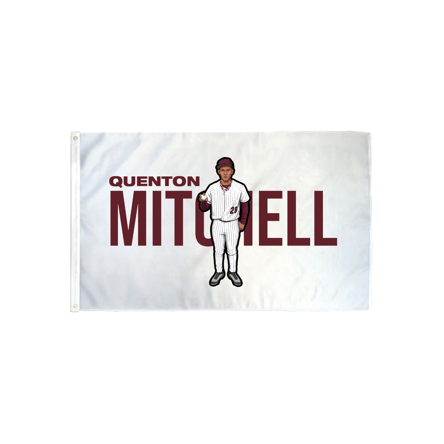 3x5 Flag — Player Name in Classic