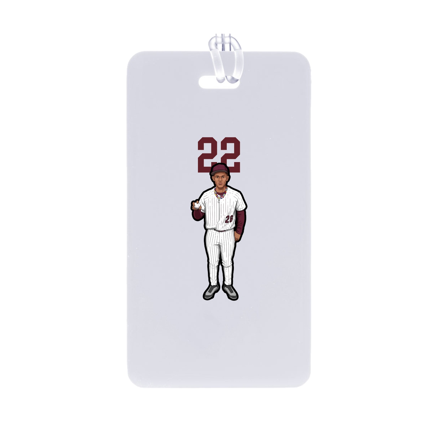 Bag Tag — Number Top in Classic