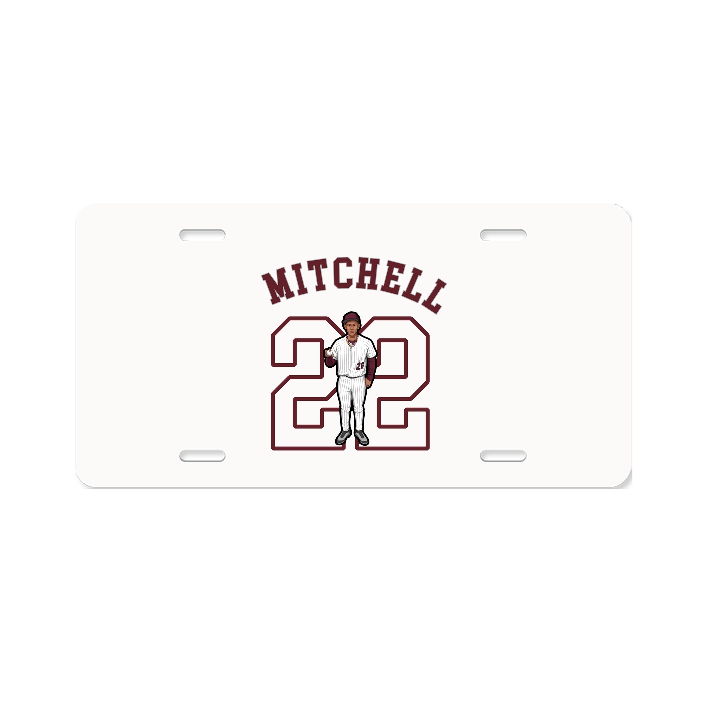 License Plate — Shirsey Arch in Classic