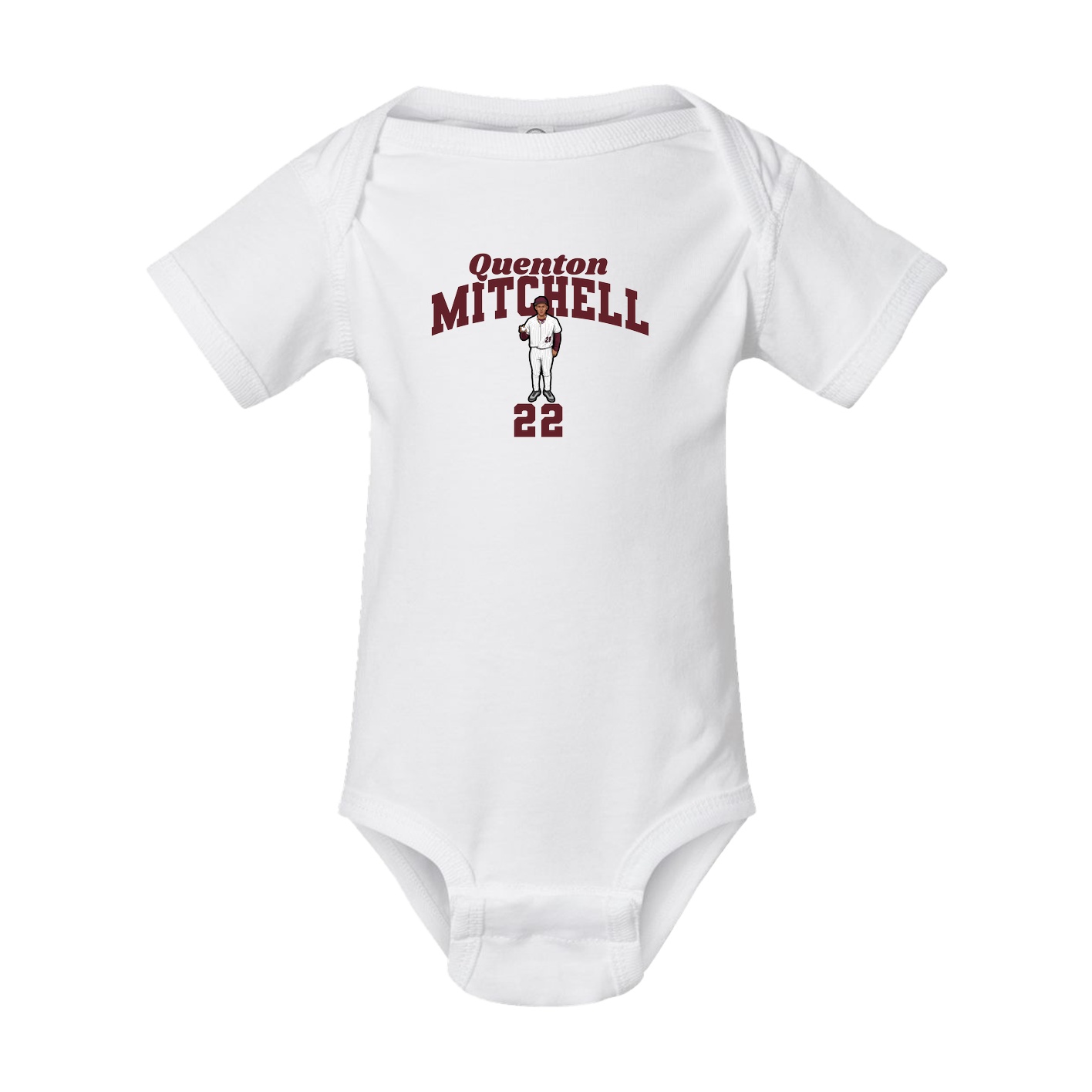 Baby Onesie — Signature Arch in White