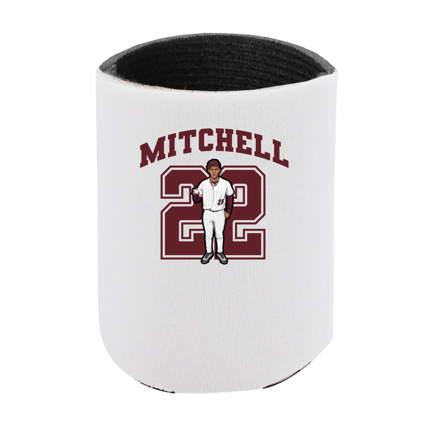 Can Holder — Number in White