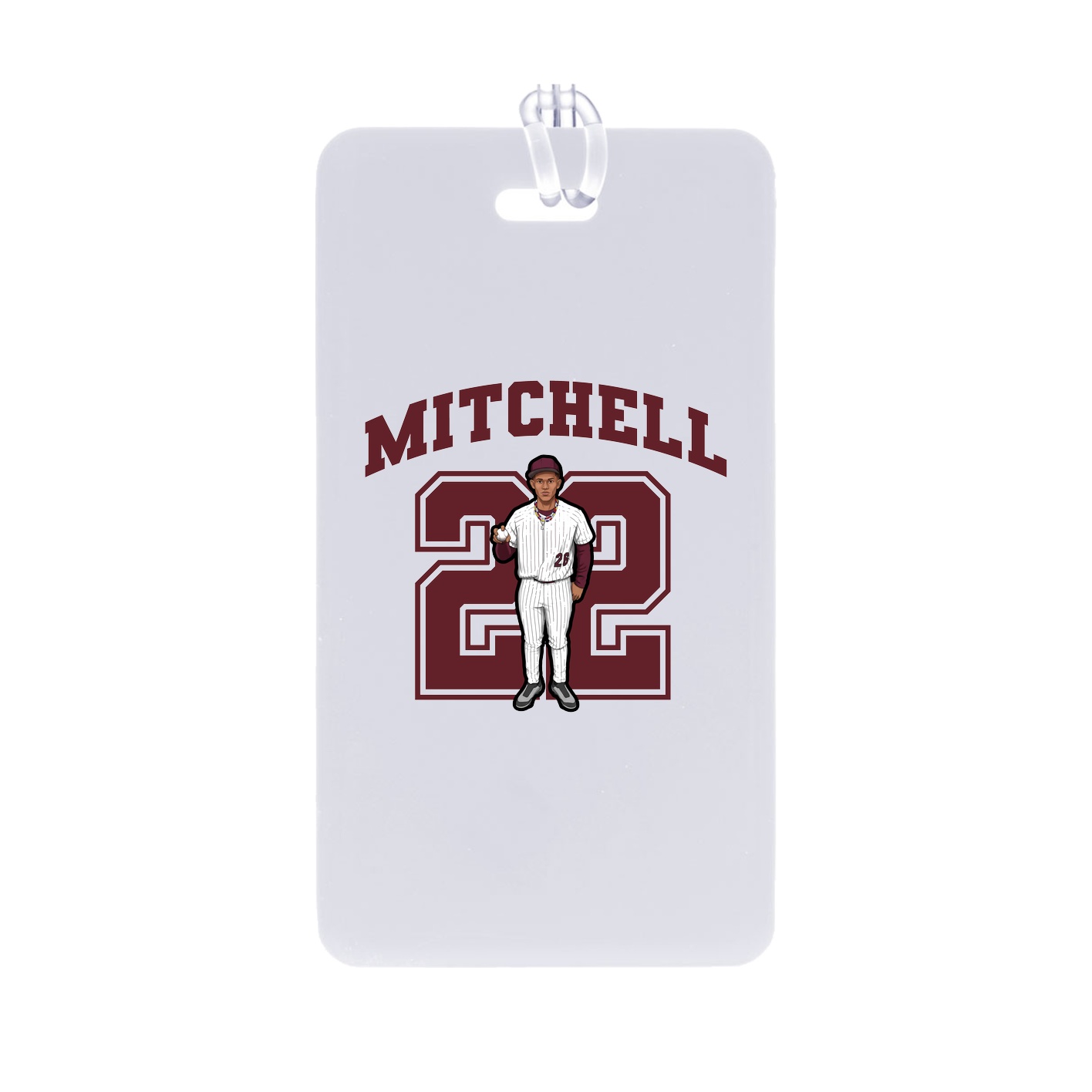 Bag Tag — Number in Classic