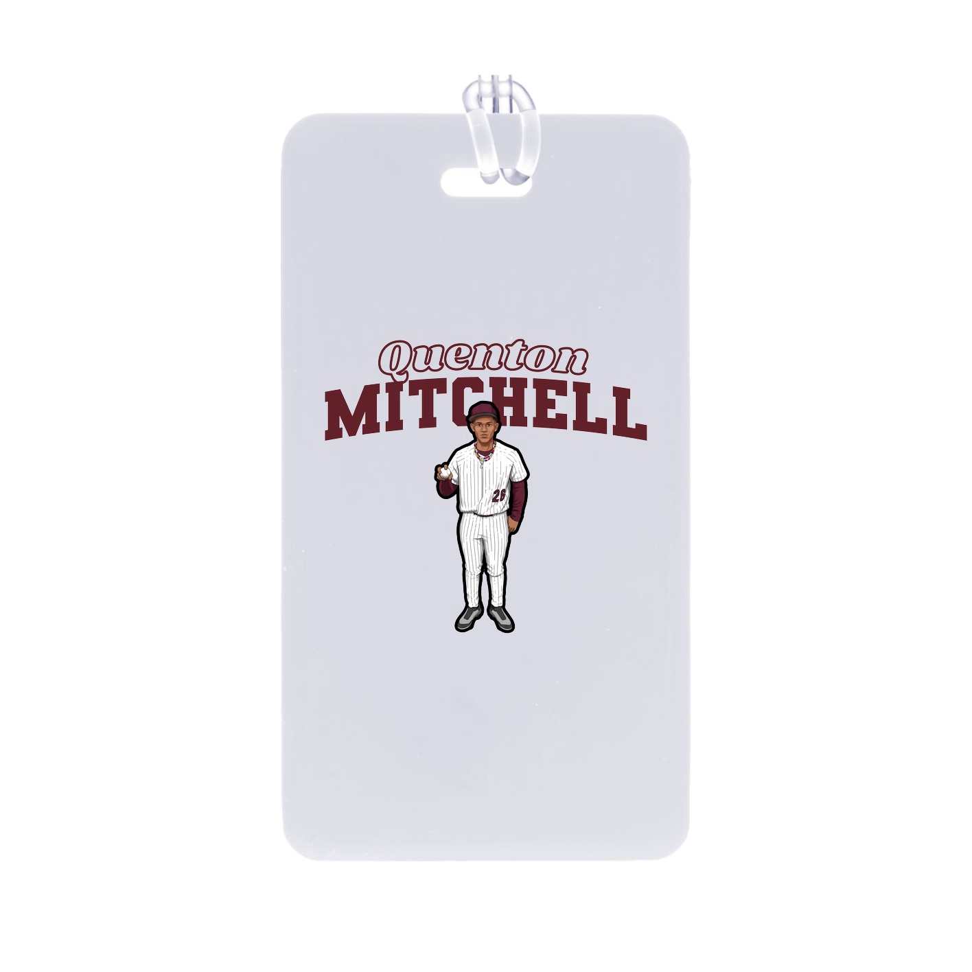 Bag Tag — Name Arch in Classic