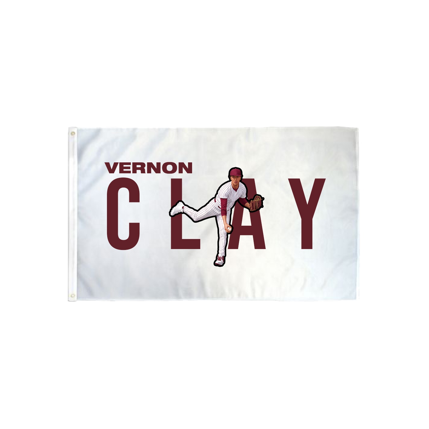 3x5 Flag — Player Name in Classic