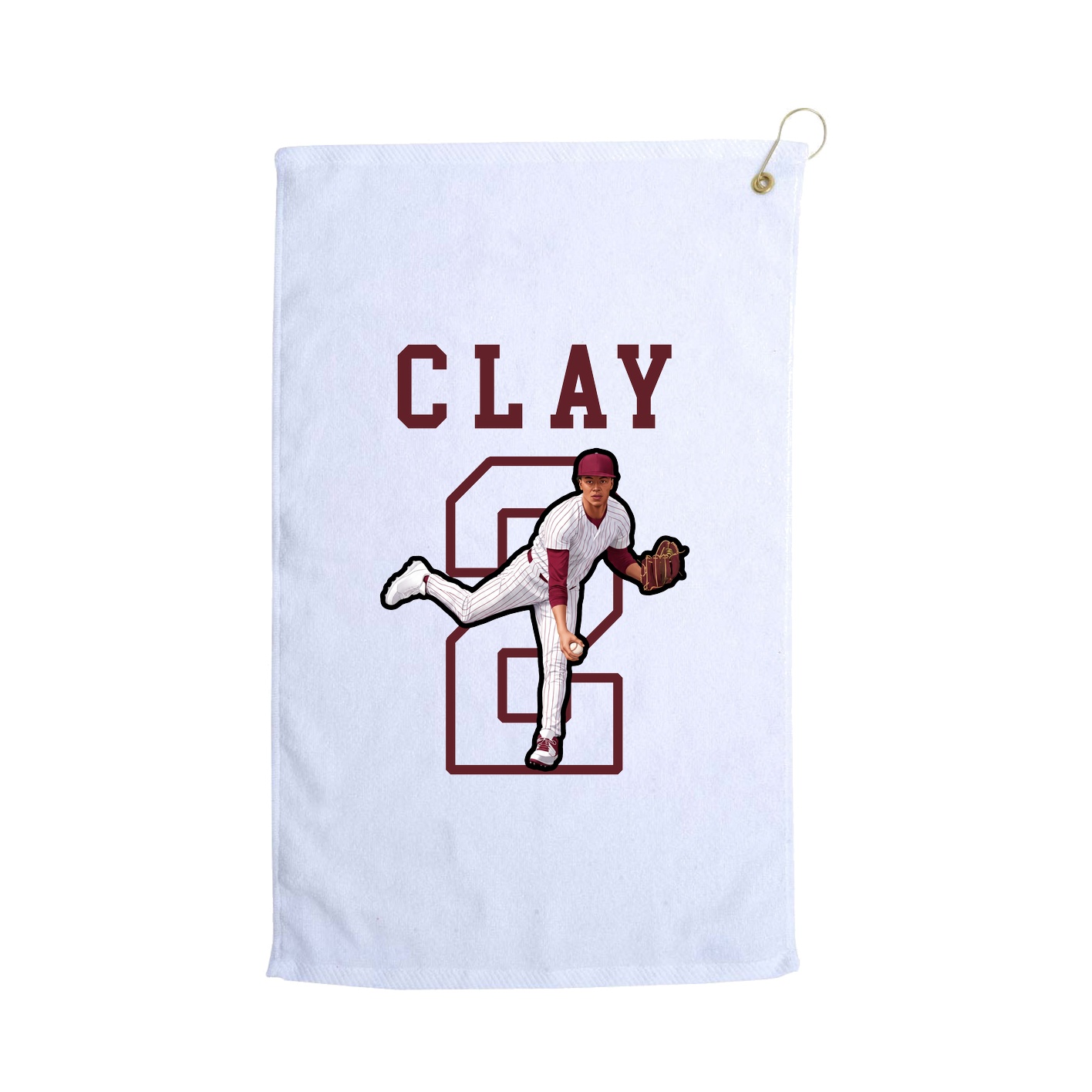 Golf Towel — Shirsey in White