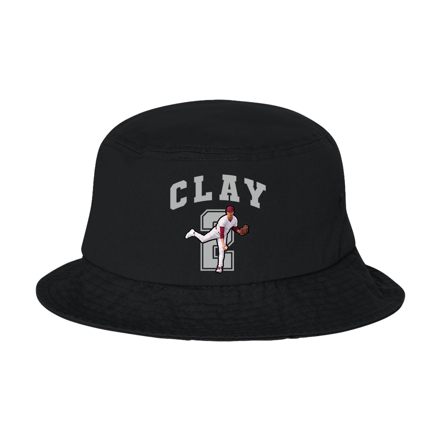Bucket Cap — Number in Black