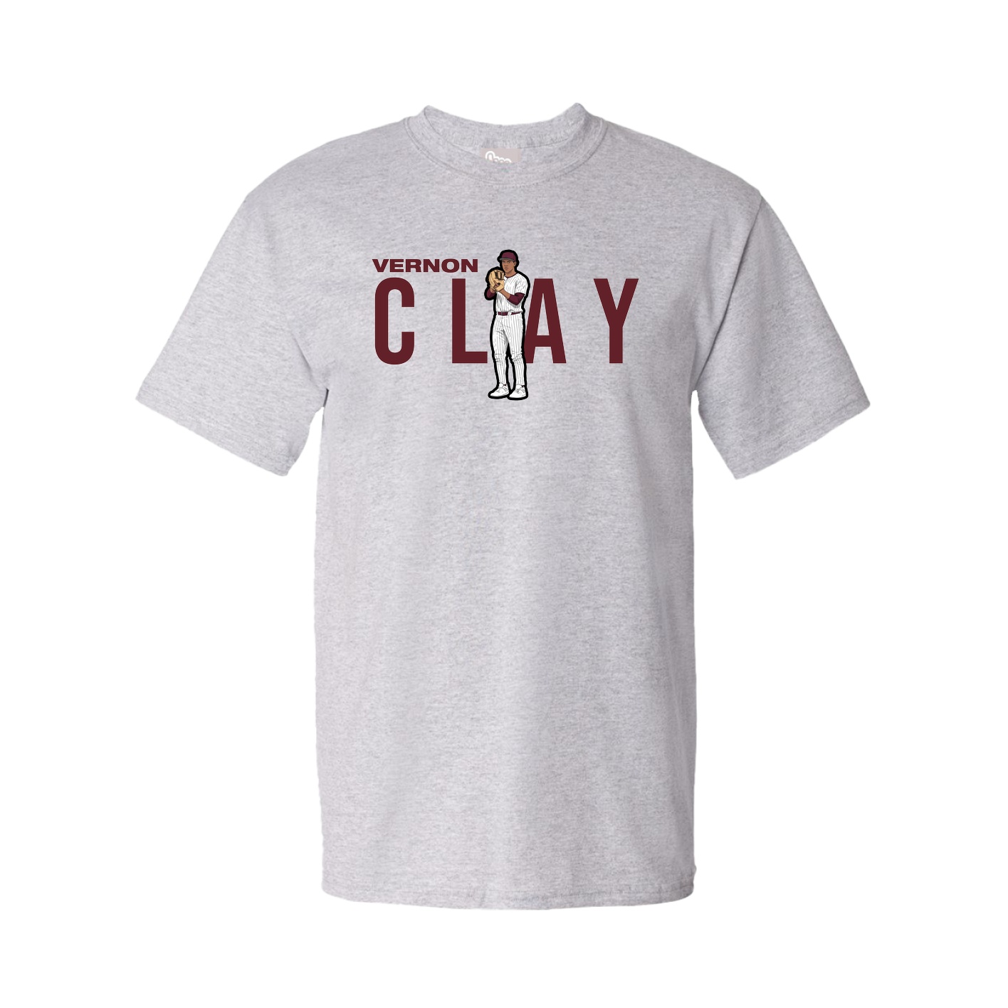 Youth Tee — Player Name in Grey