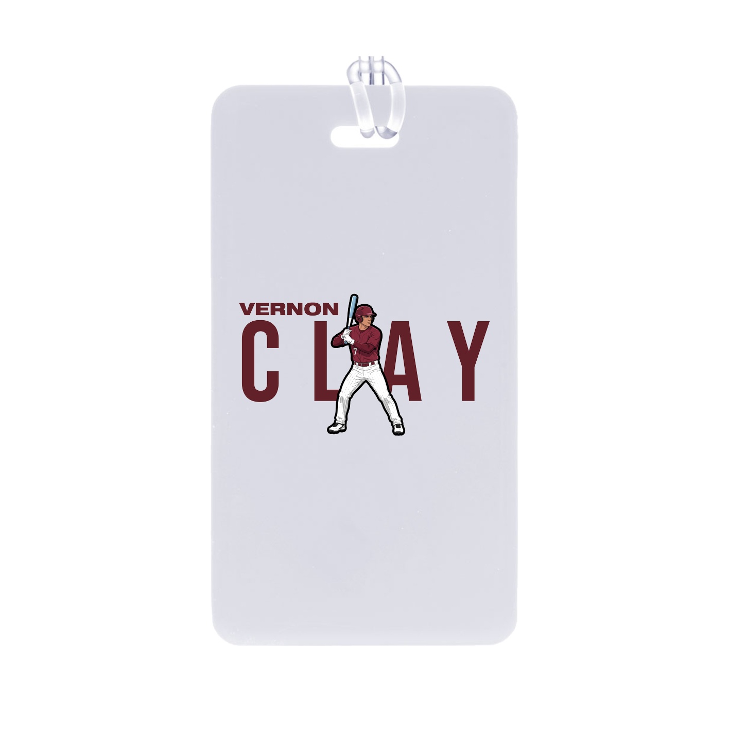Bag Tag — Player Name in Classic