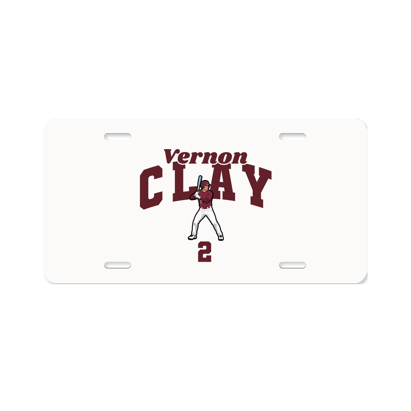 License Plate — Signature Arch in Classic