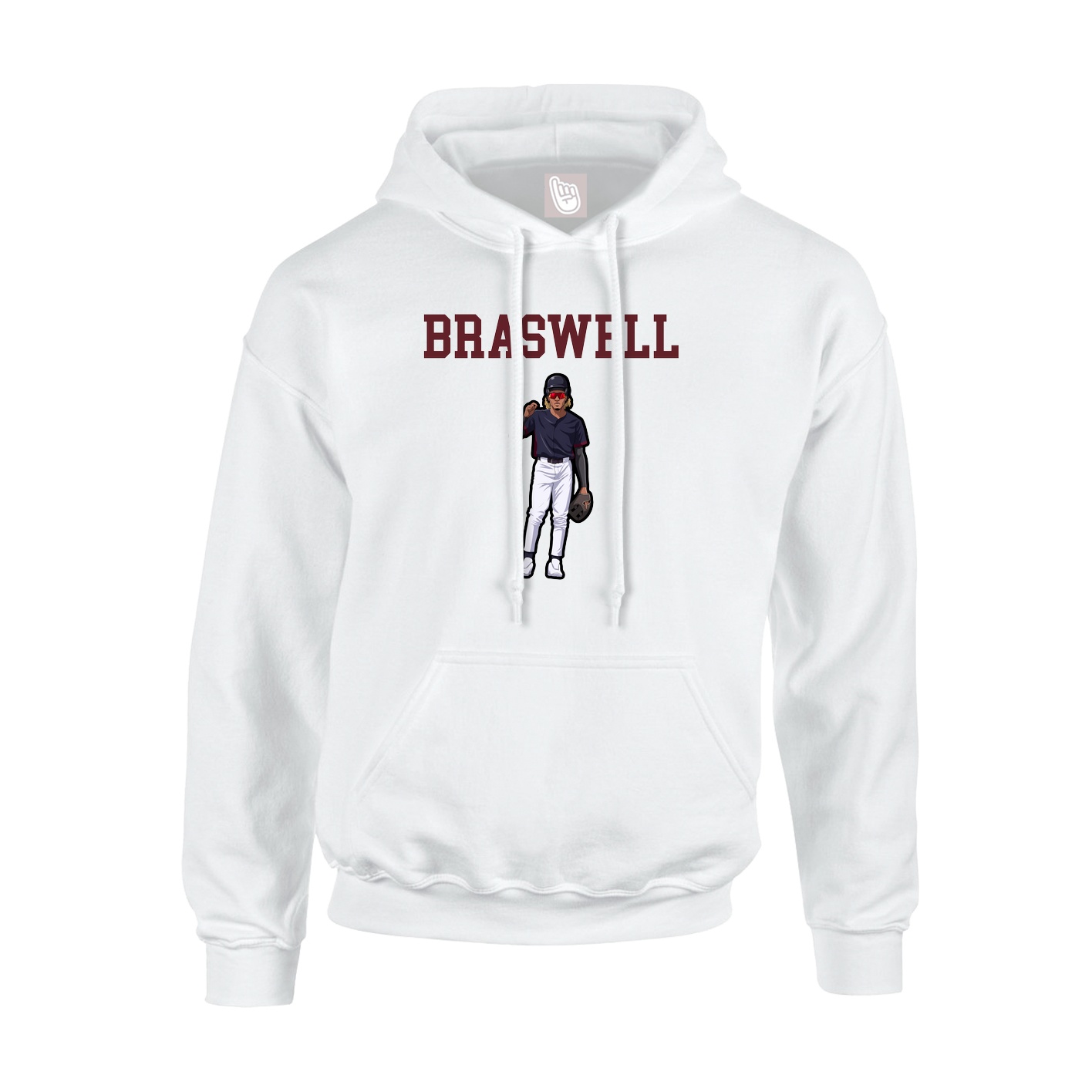Youth Hoodie — Shirsey in White