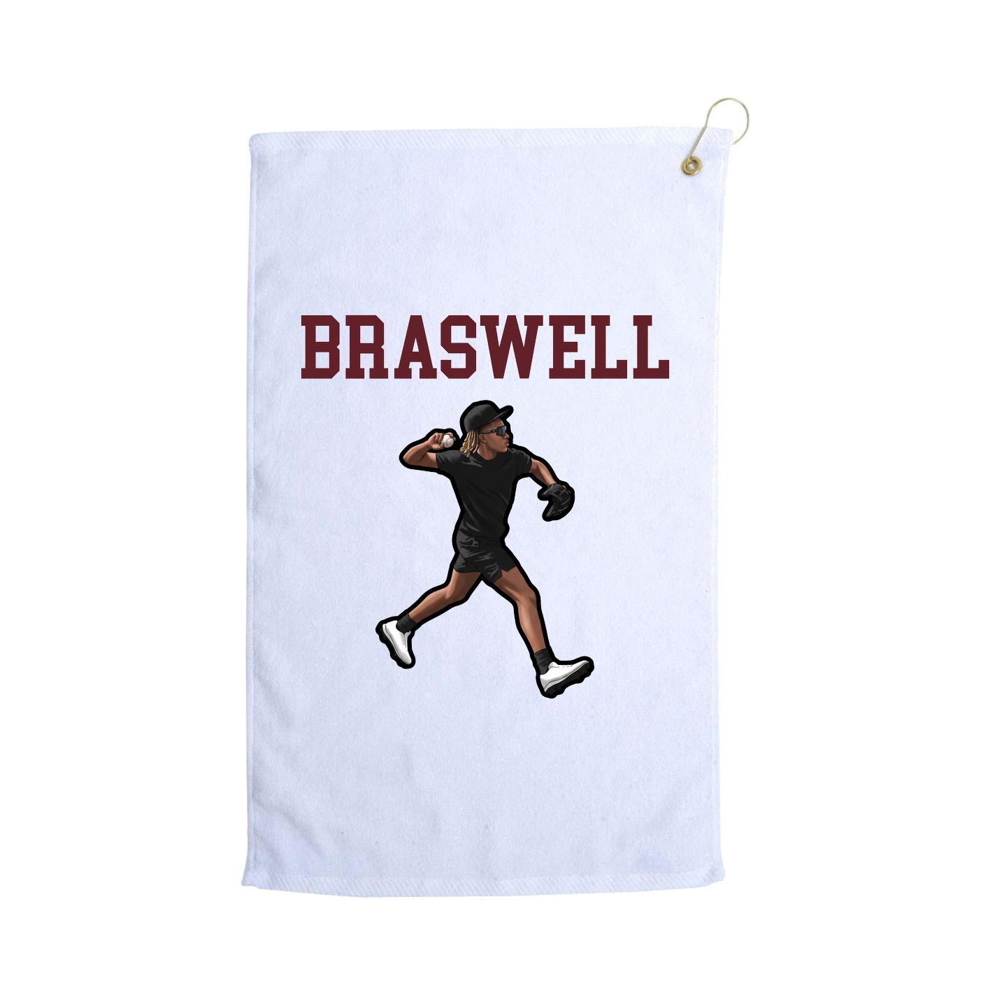 Golf Towel — Shirsey in White