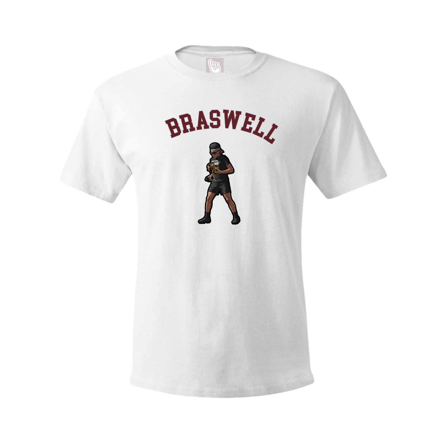 Tee — Shirsey Arch in White