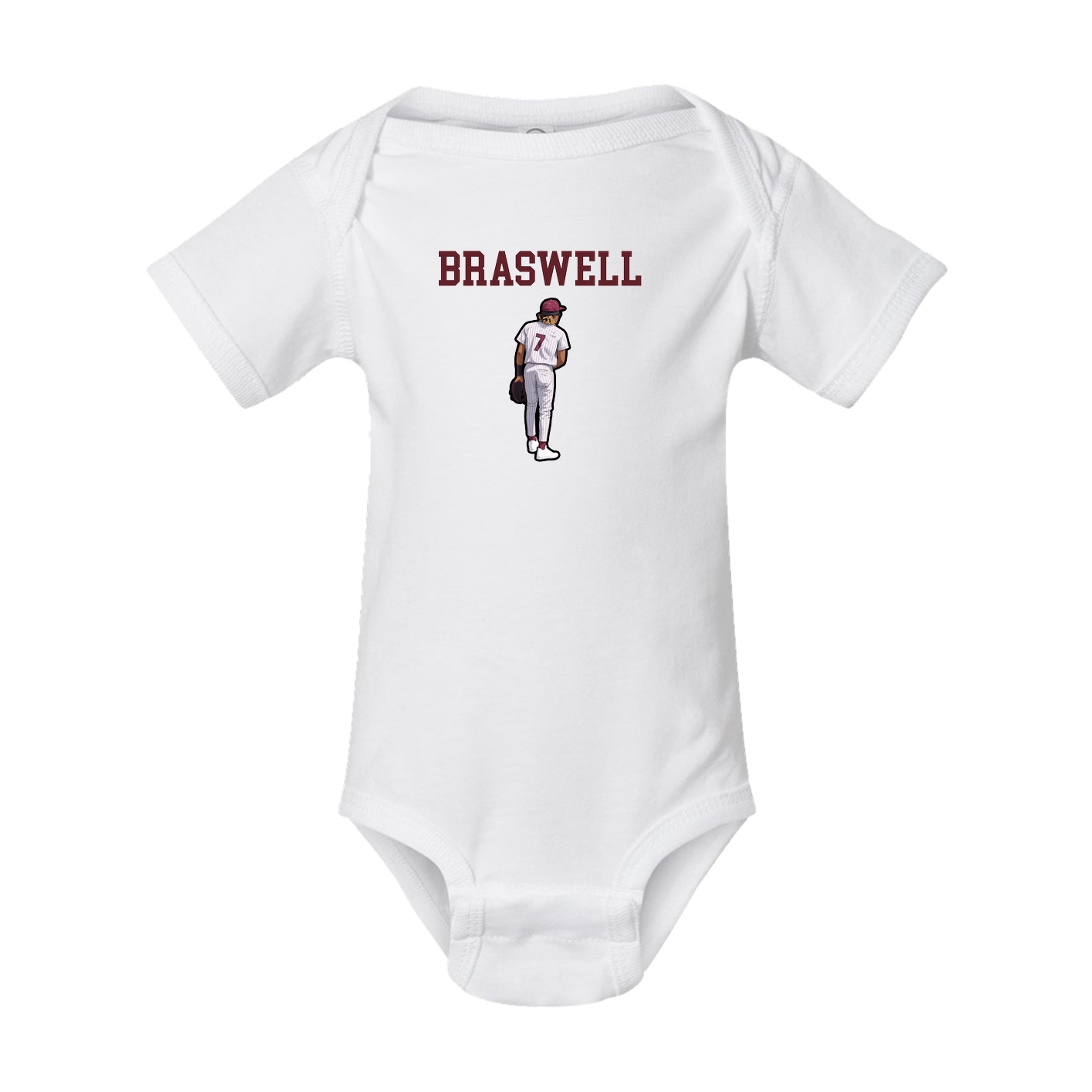 Baby Onesie — Shirsey in White