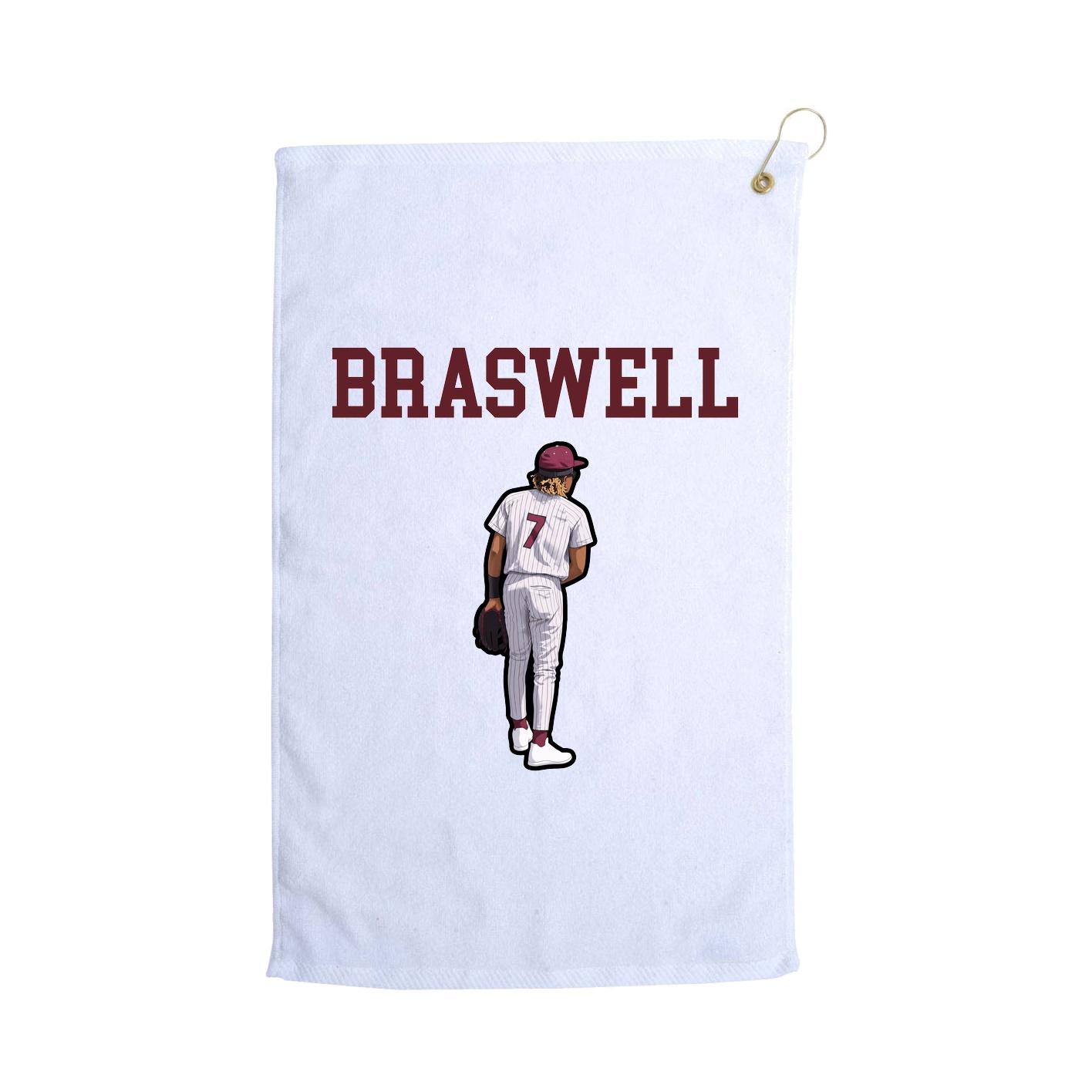 Golf Towel — Shirsey in White