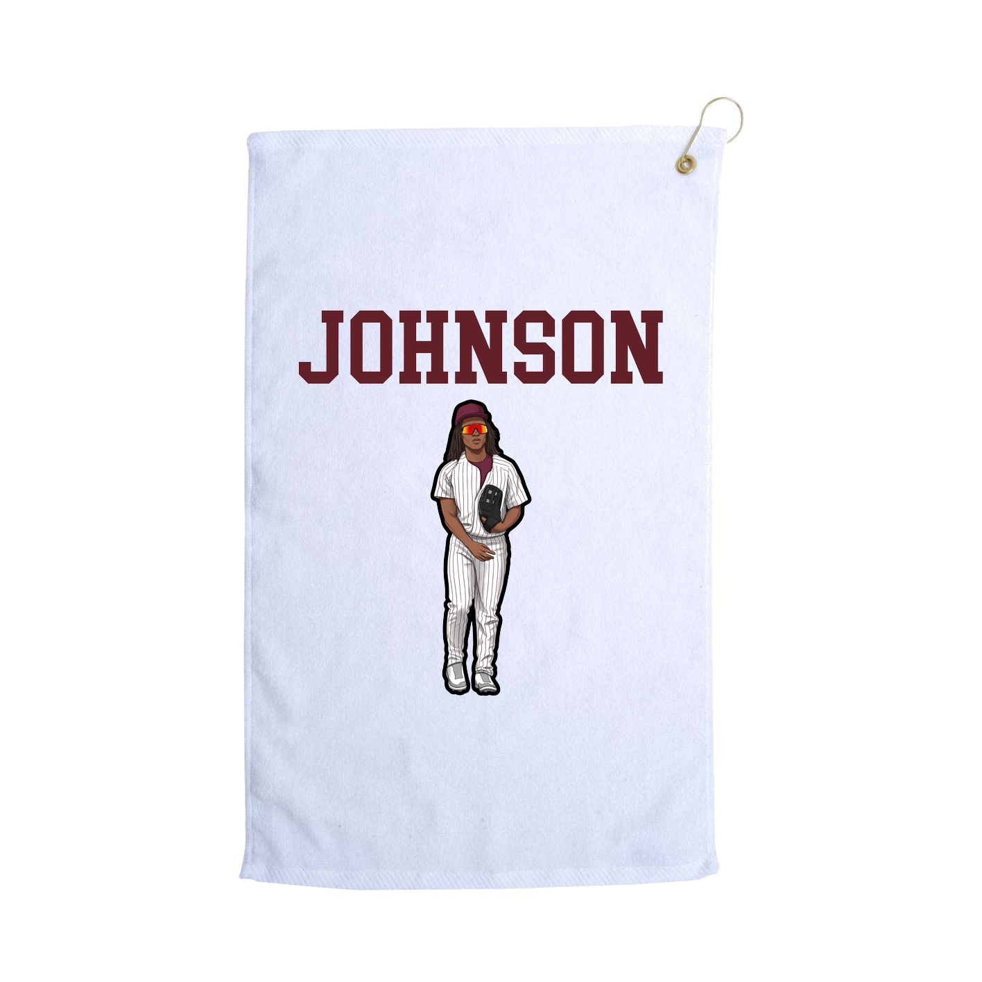 Golf Towel — Shirsey in White