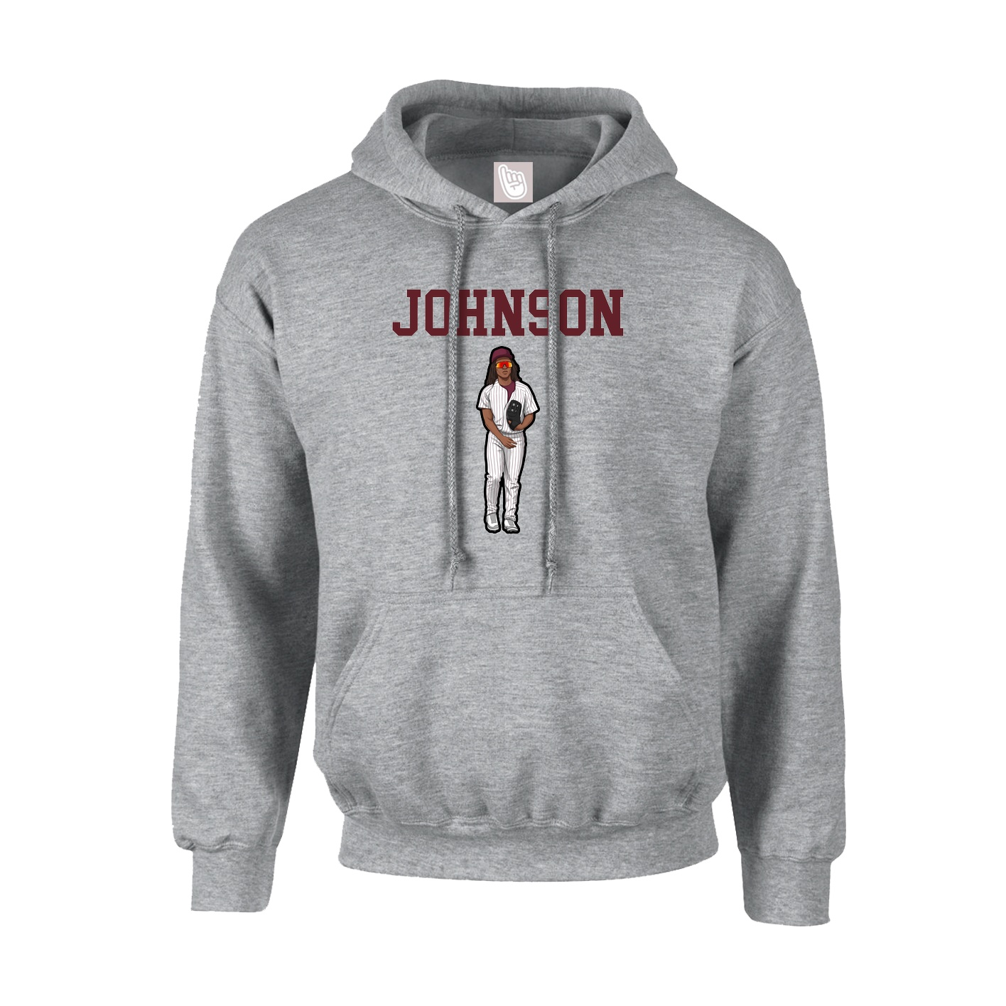 Hoodie — Shirsey in Grey