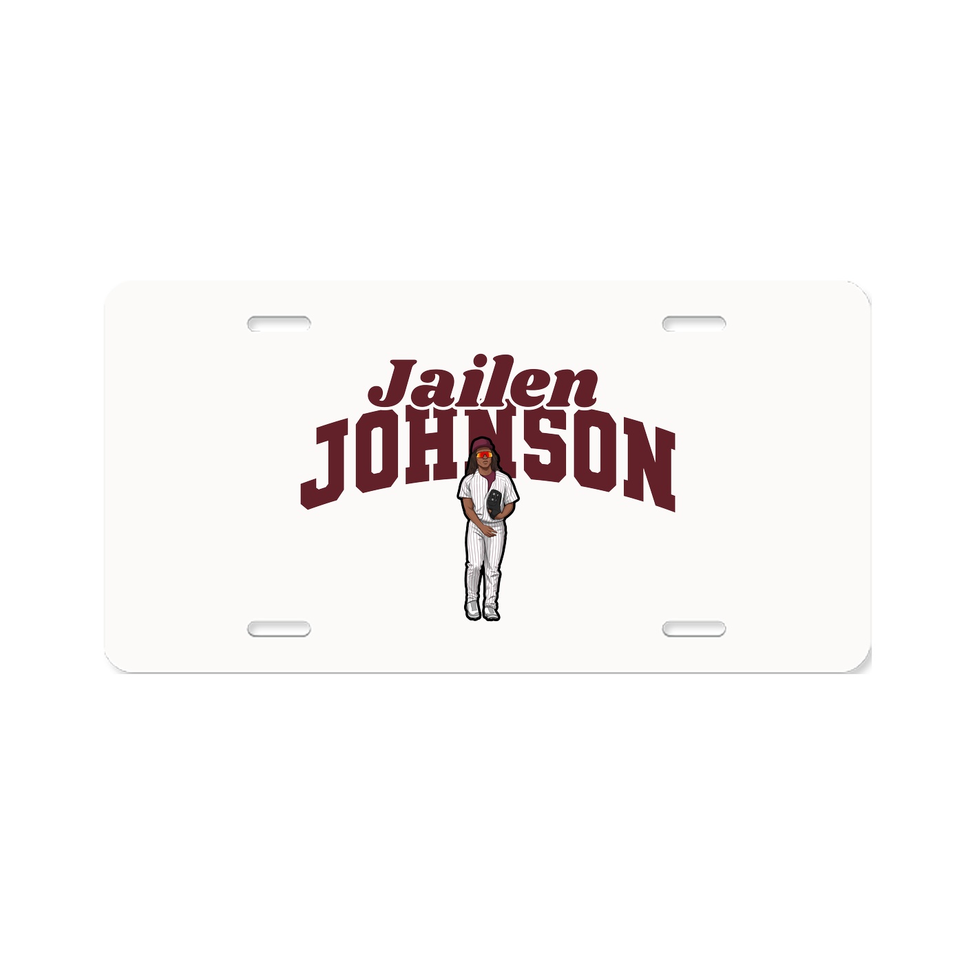License Plate — Signature Arch in Classic