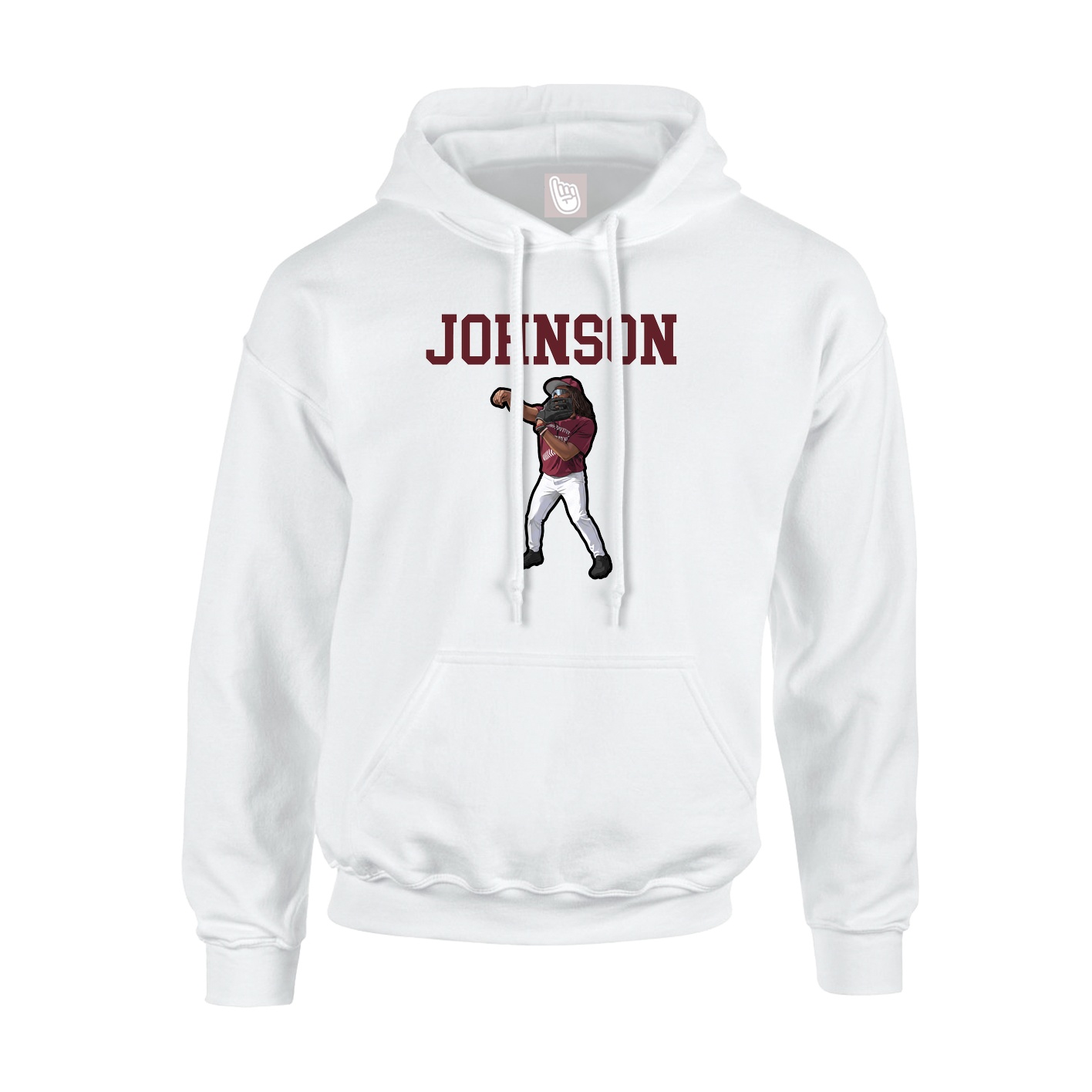 Youth Hoodie — Shirsey in White