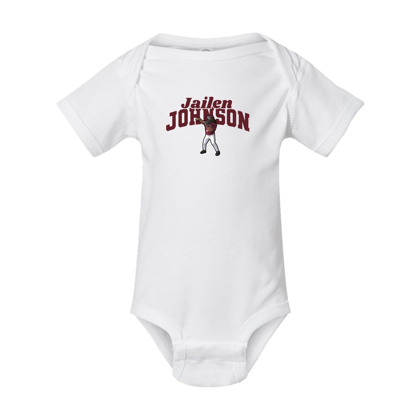 Baby Onesie — Signature Arch in White