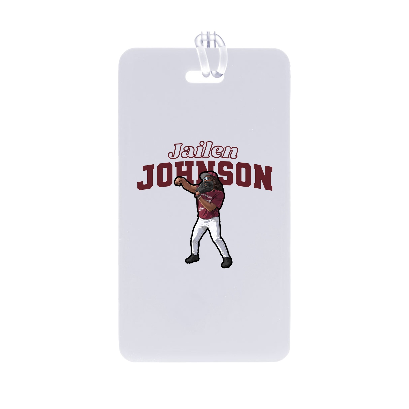 Bag Tag — Name Arch in Classic