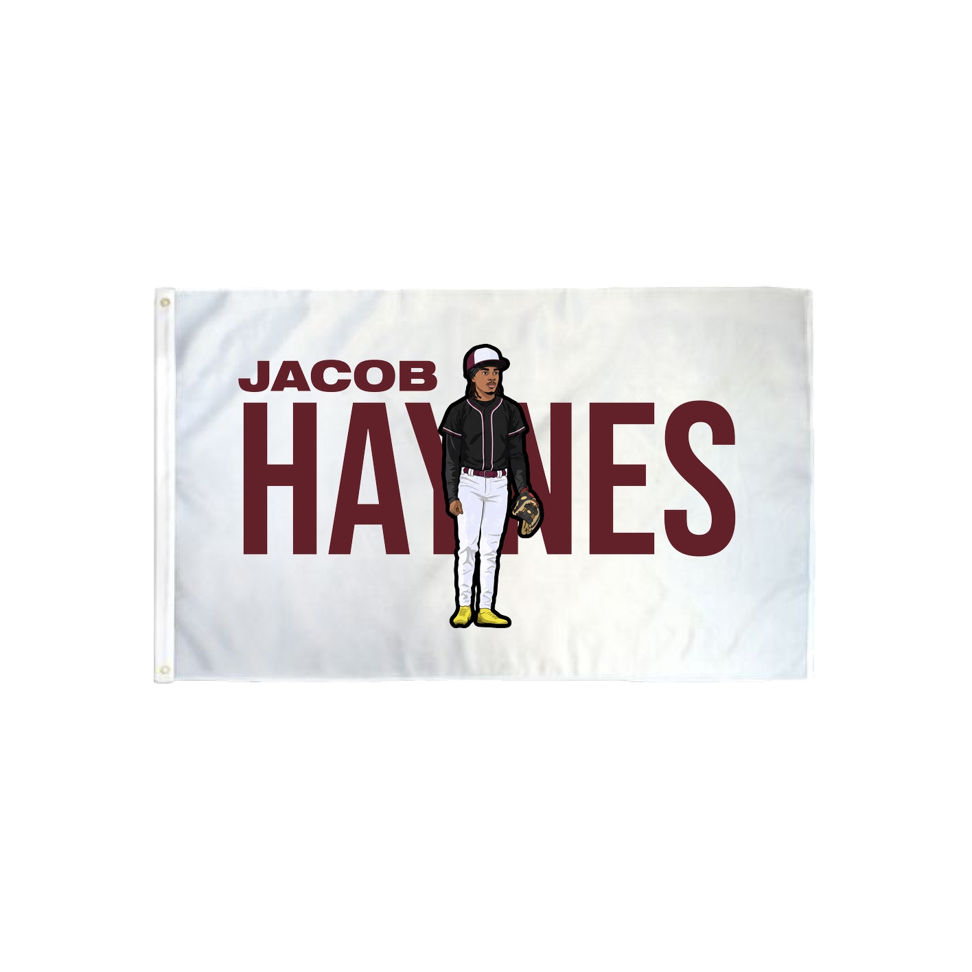 3x5 Flag — Player Name in Classic