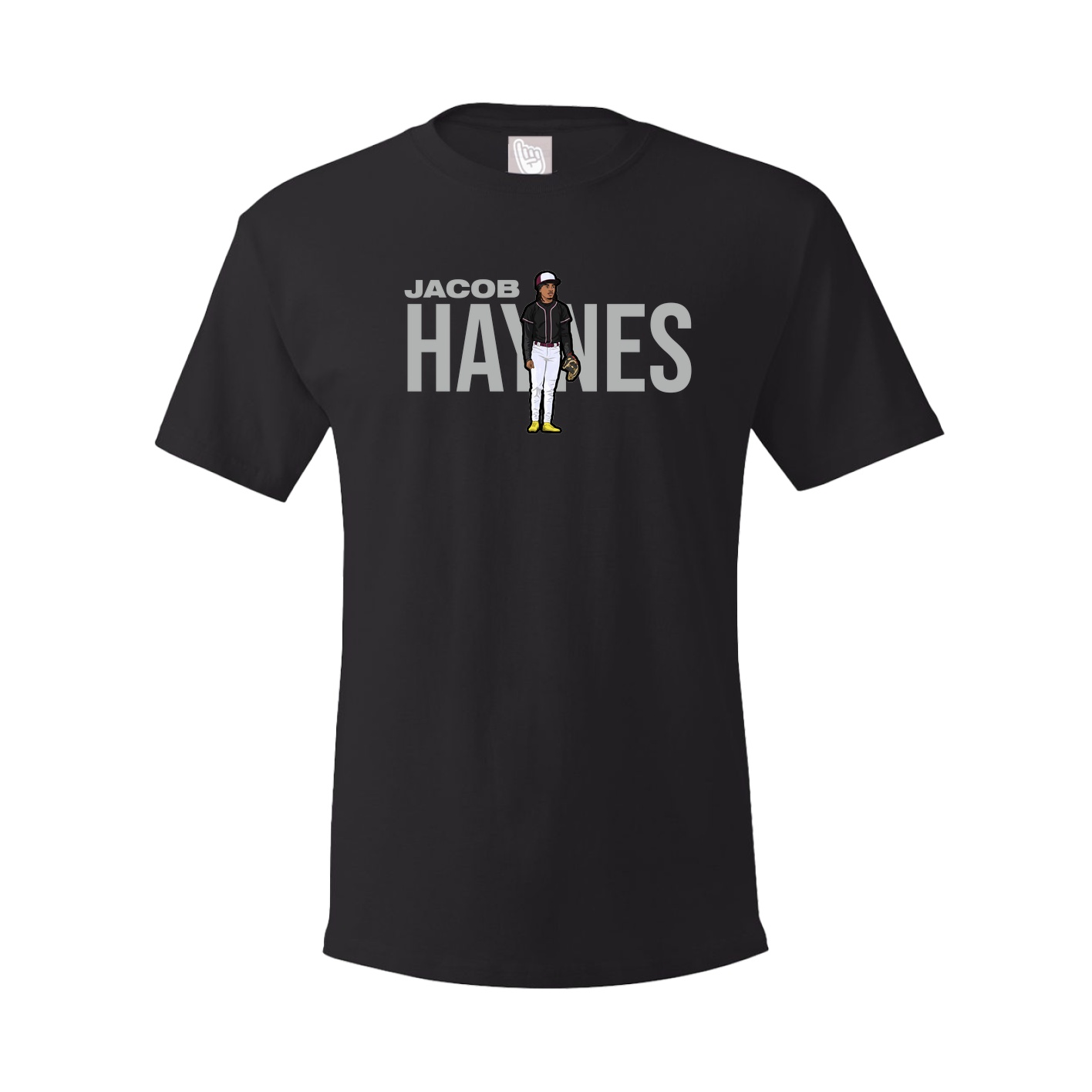 Youth Tee — Player Name in Black