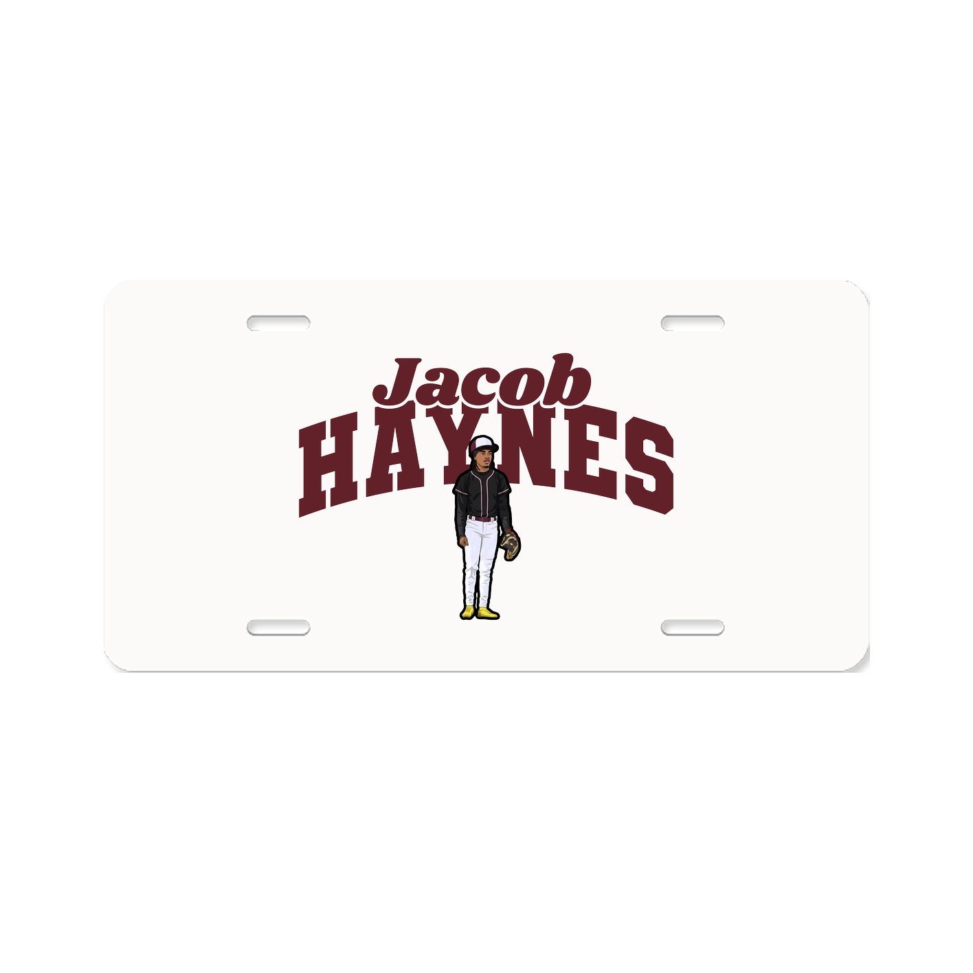 License Plate — Signature Arch in Classic