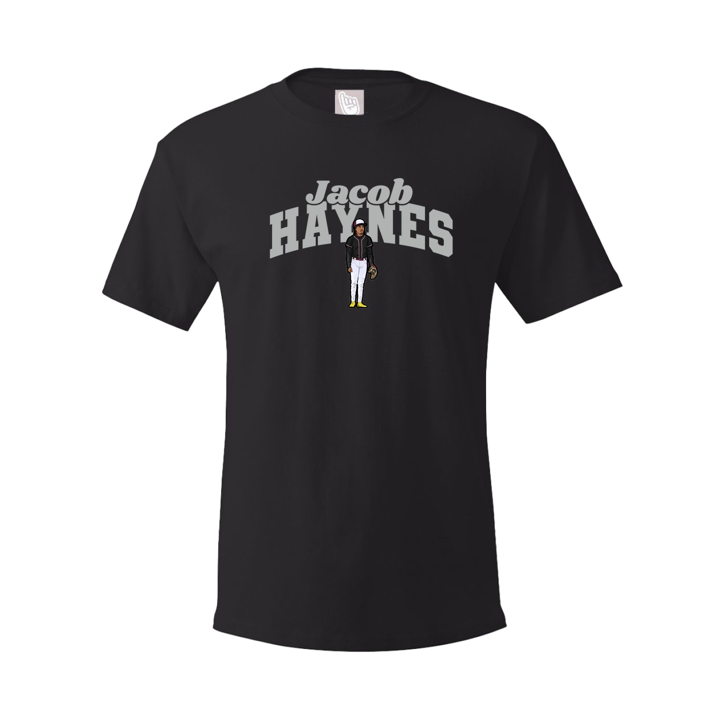 Youth Tee — Signature Arch in Black