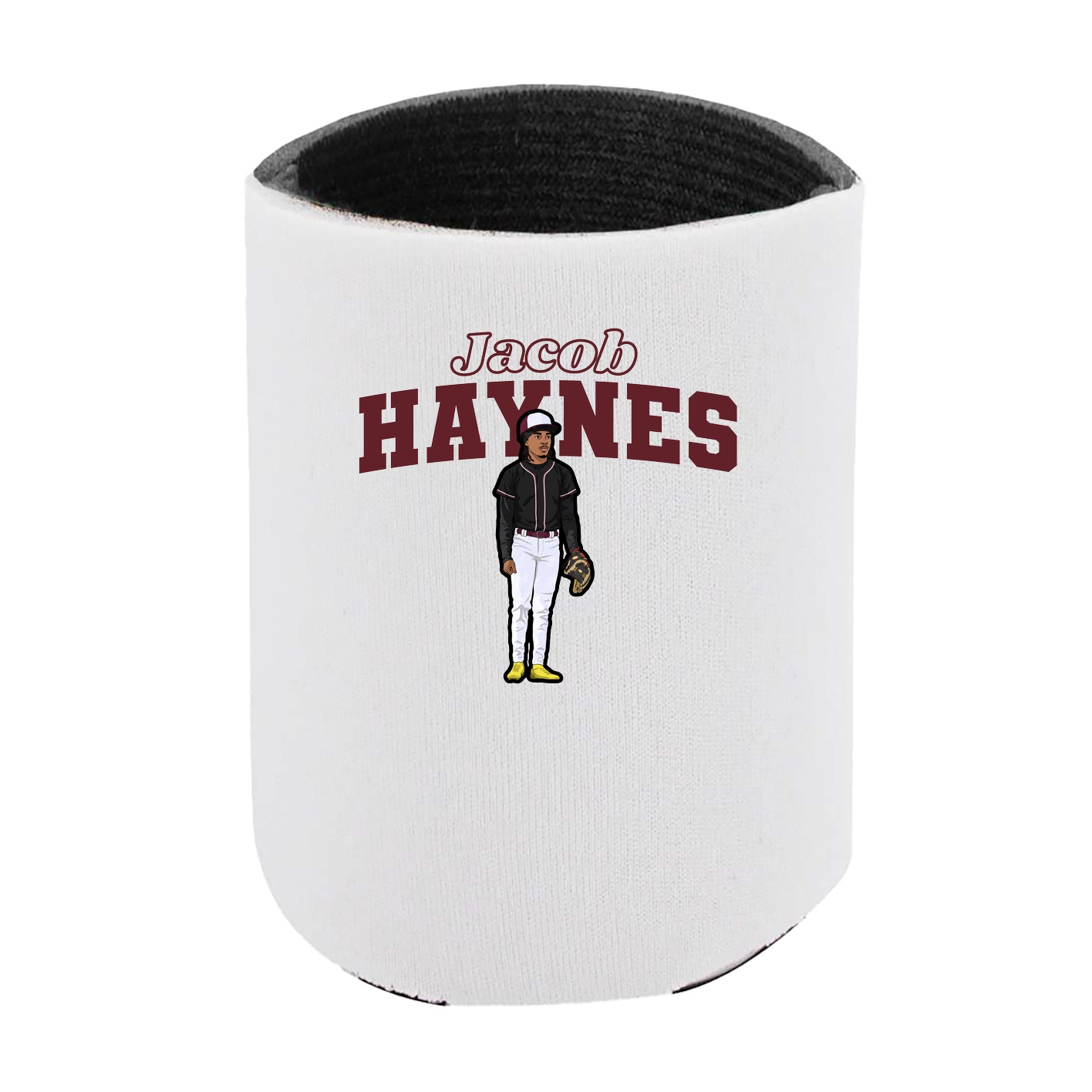 Can Holder — Name Arch in White