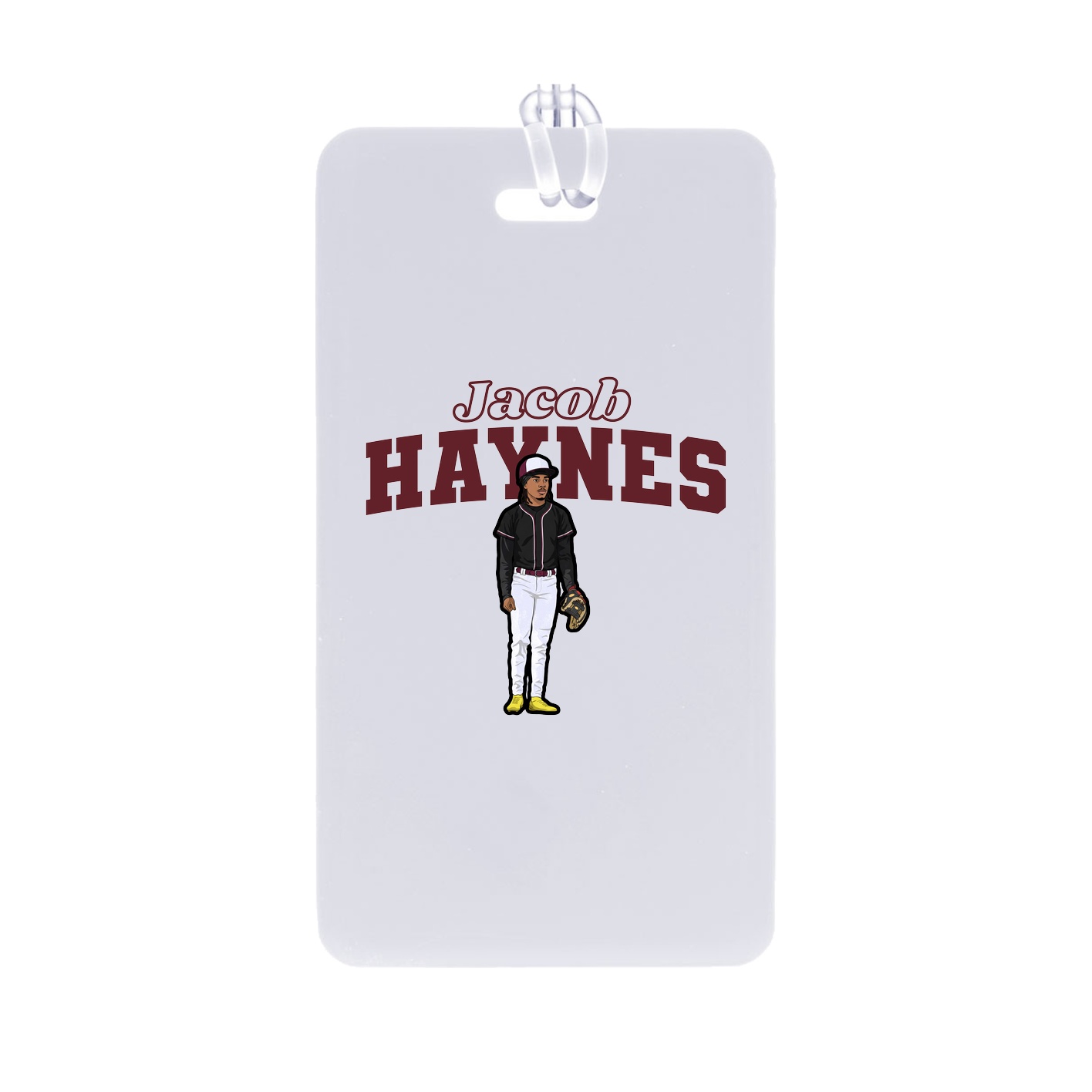 Bag Tag — Name Arch in Classic