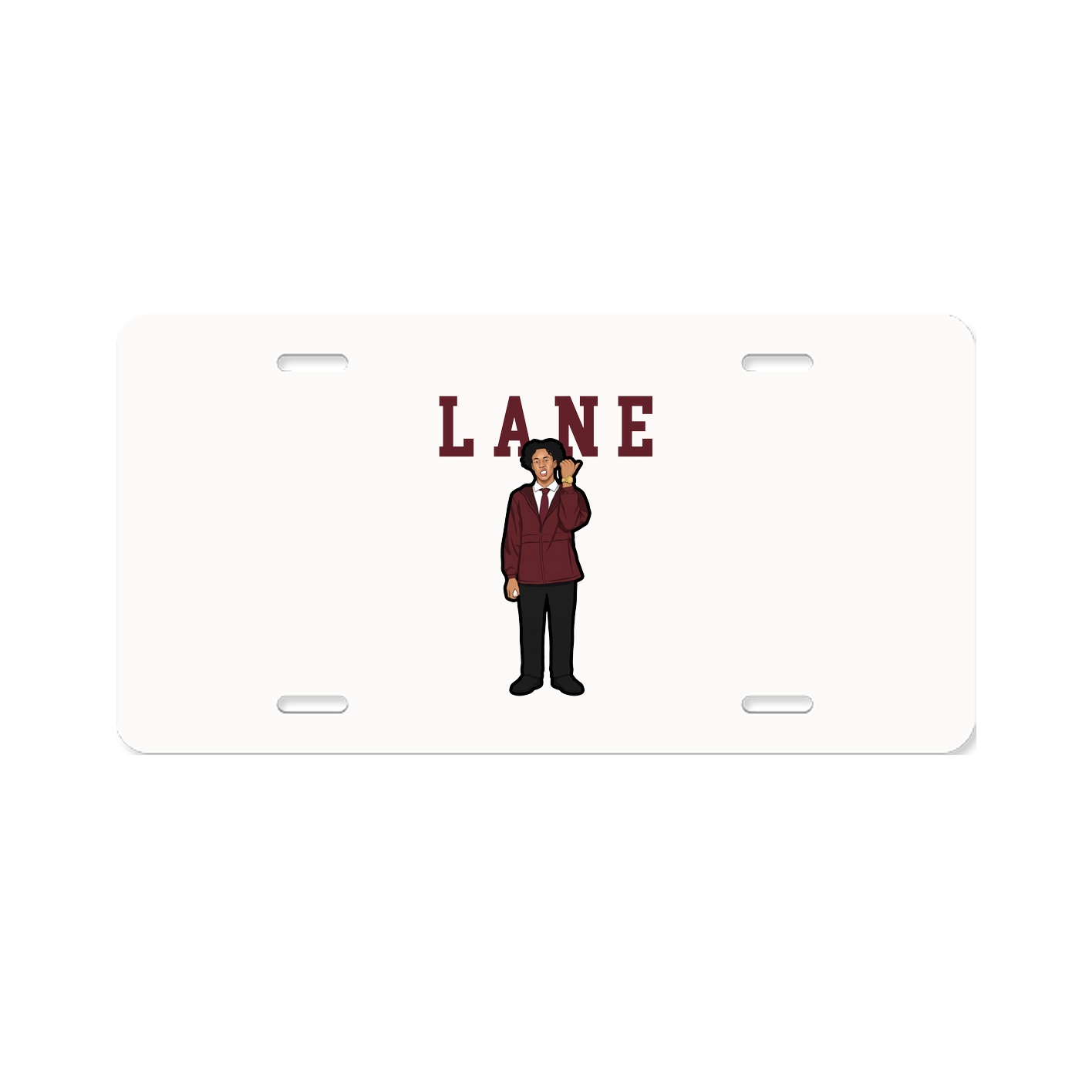 License Plate — Shirsey in Classic