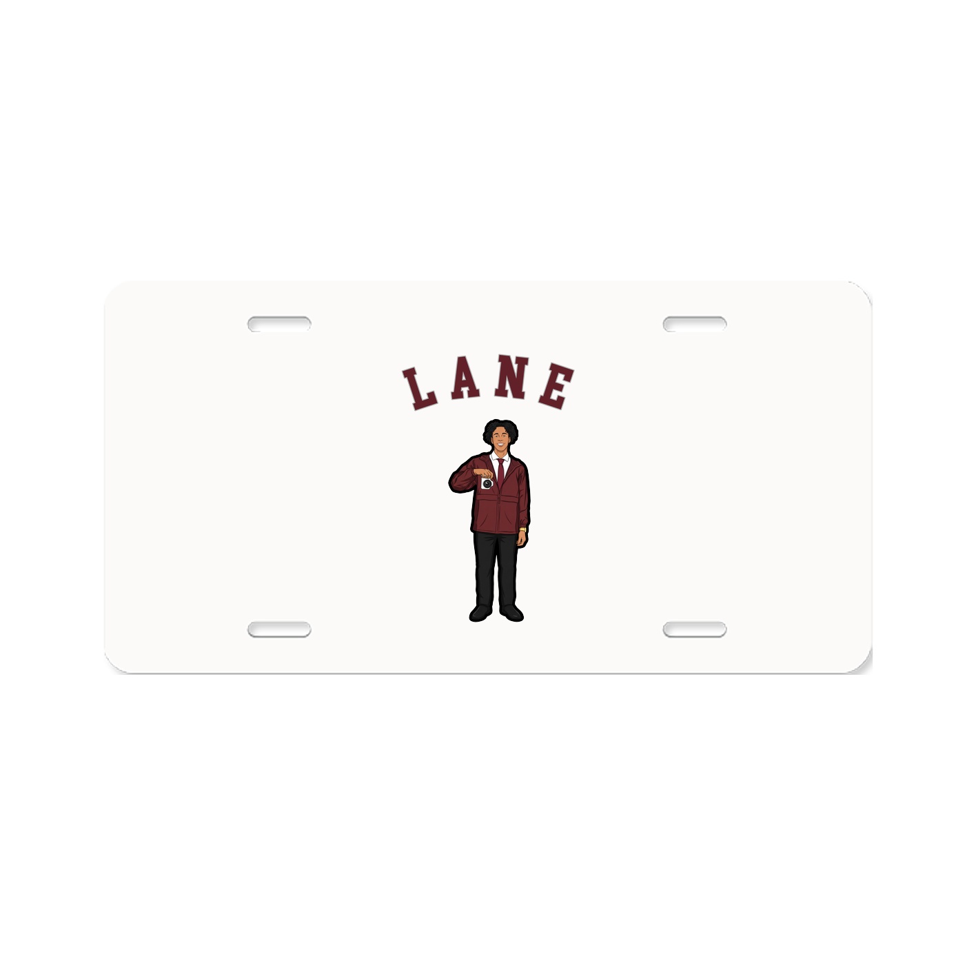 License Plate — Shirsey Arch in Classic