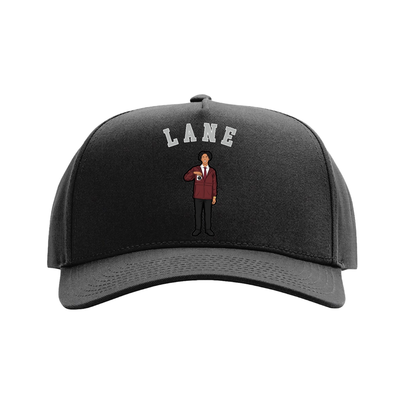 Full Fabric Five-Panel Champ Cap