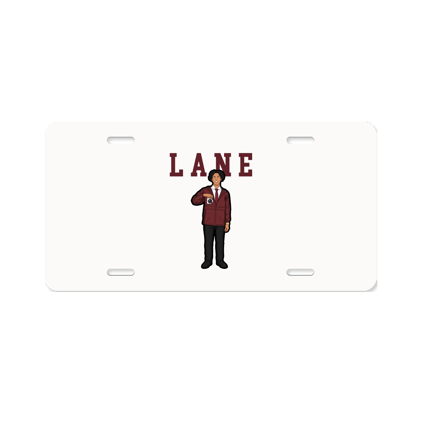 License Plate — Shirsey in Classic