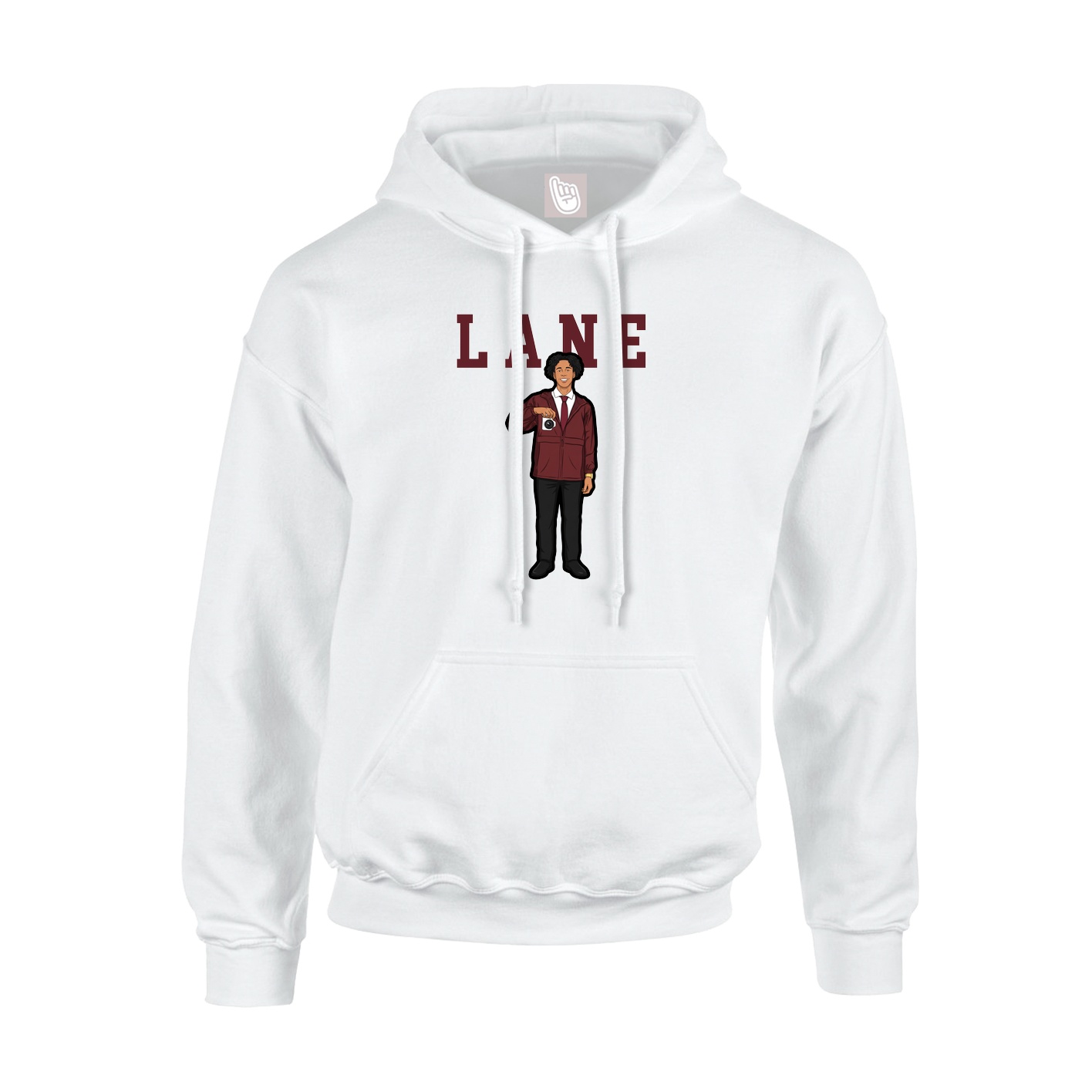 Hoodie — Shirsey in White