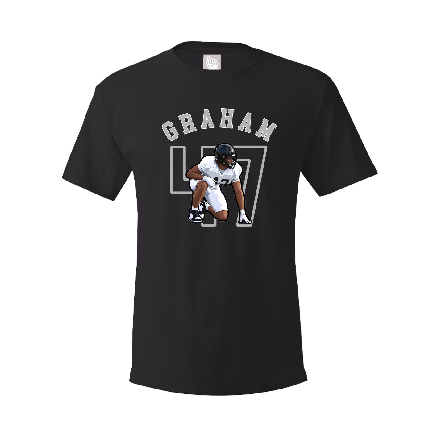 Youth Tee — Shirsey Arch in Black