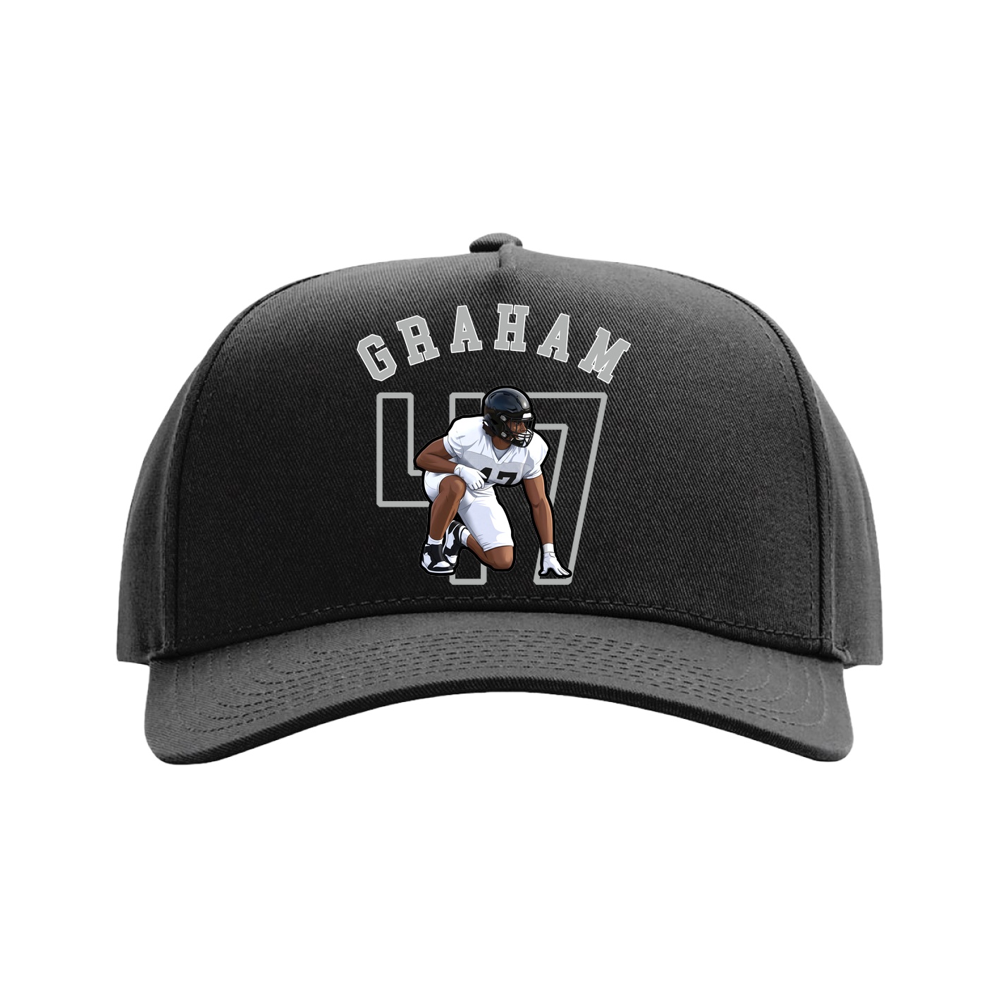 Full Fabric Five-Panel Champ Cap