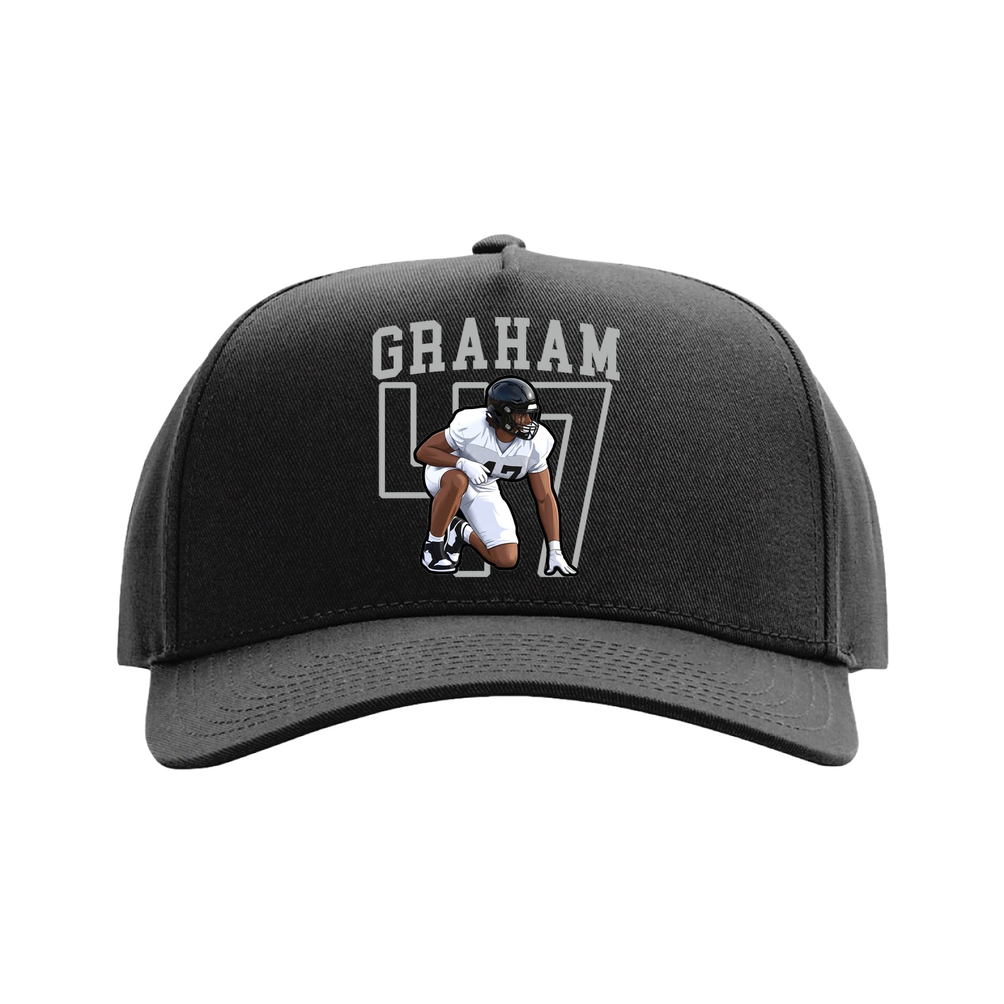 Full Fabric Five-Panel Champ Cap