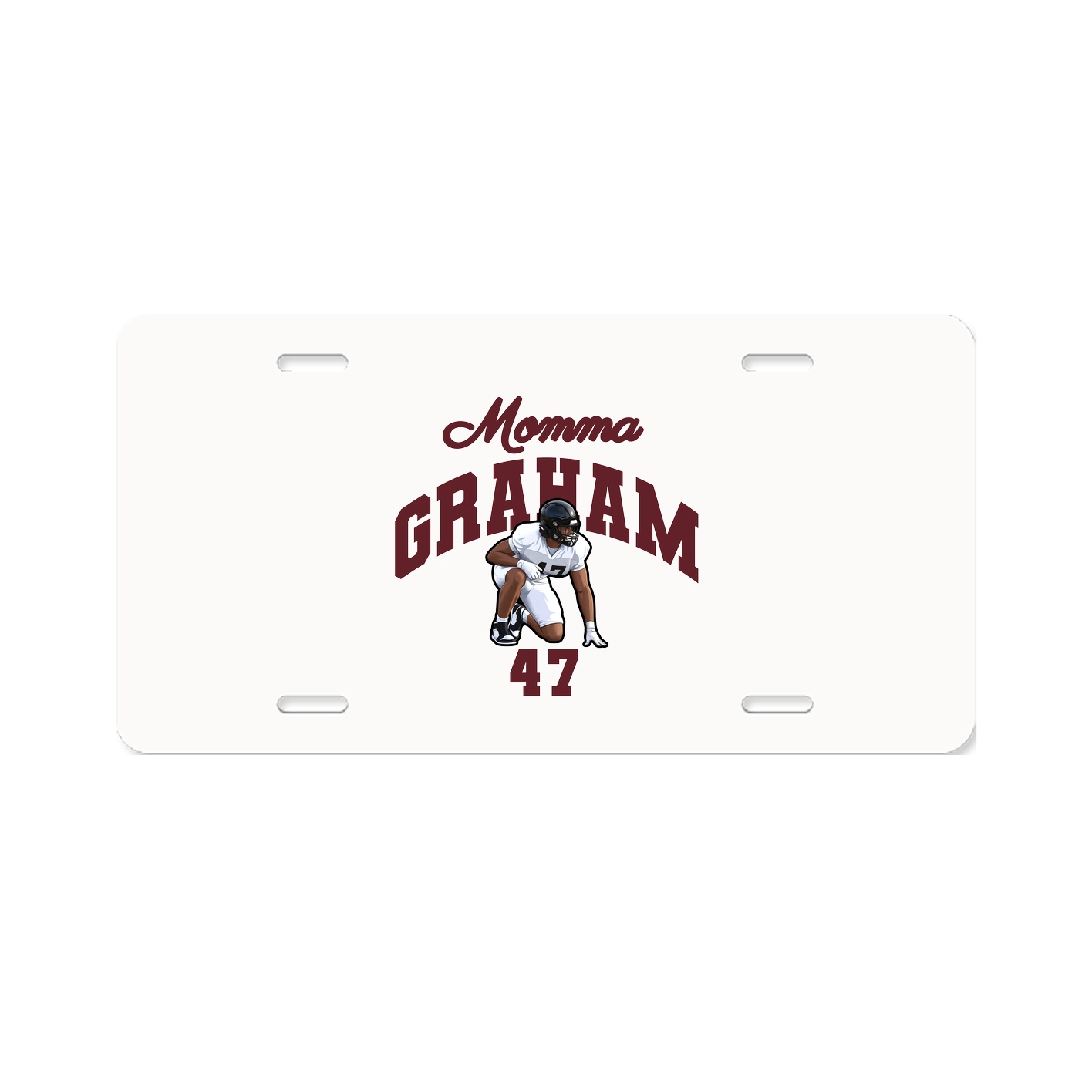 License Plate — Mothers Day Arch in Classic