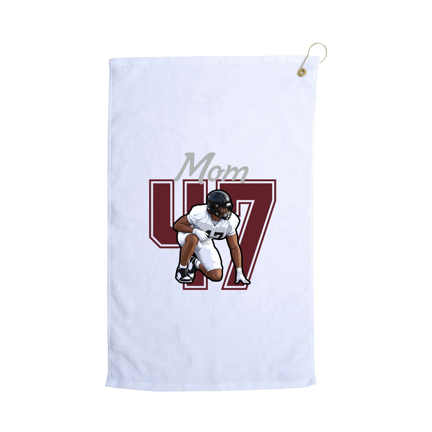 Golf Towel — Mothers Day Shirsey in White