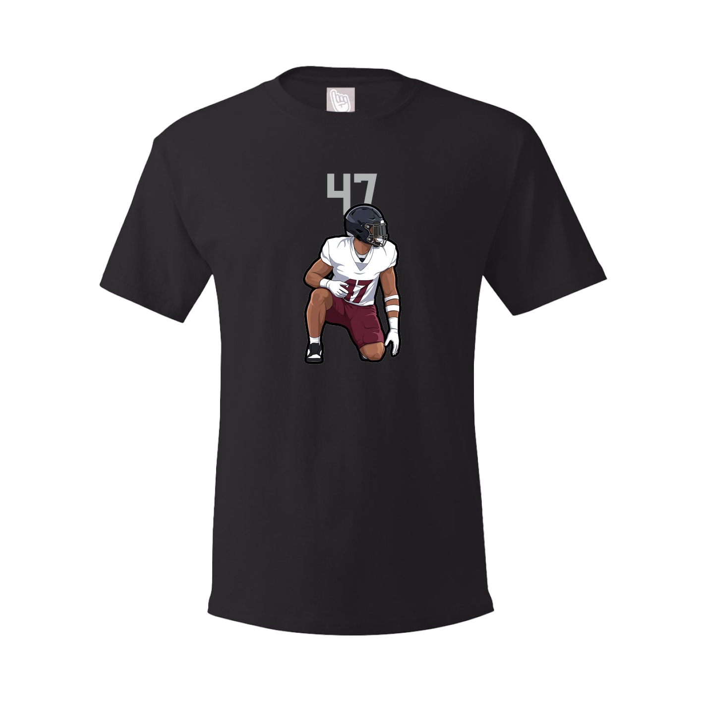 Tee — Number Top in Black